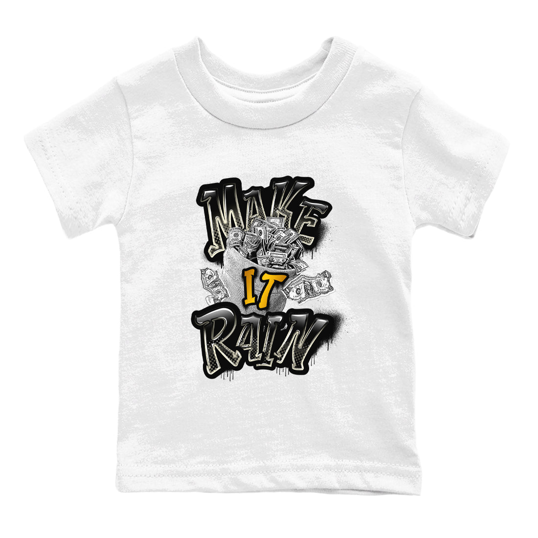 Make It Rain Money snkmatch Tees Kids - Air Jordan 11 Gratitude