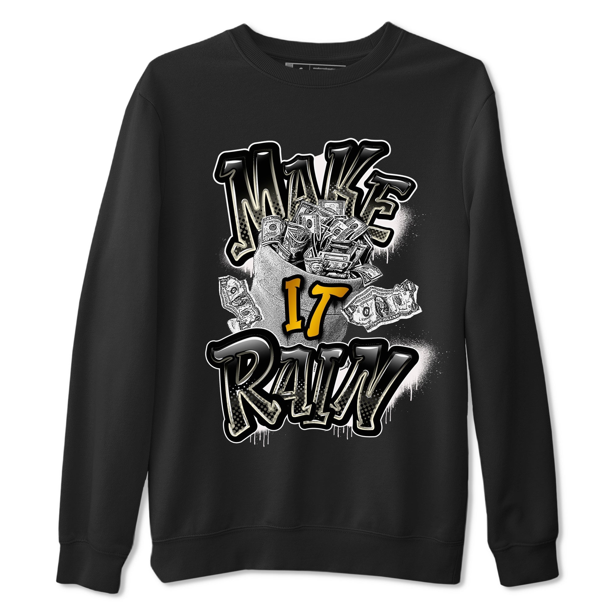 Make It Rain Money snkmatch Tees - Air Jordan 11 Gratitude
