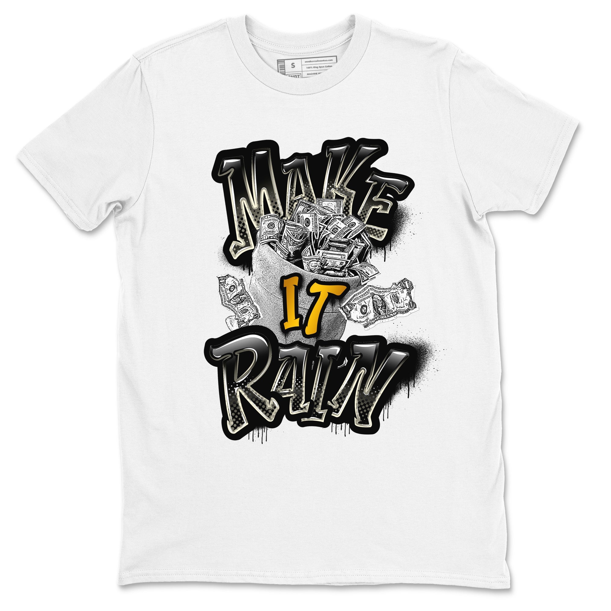 Make It Rain Money snkmatch Tees - Air Jordan 11 Gratitude