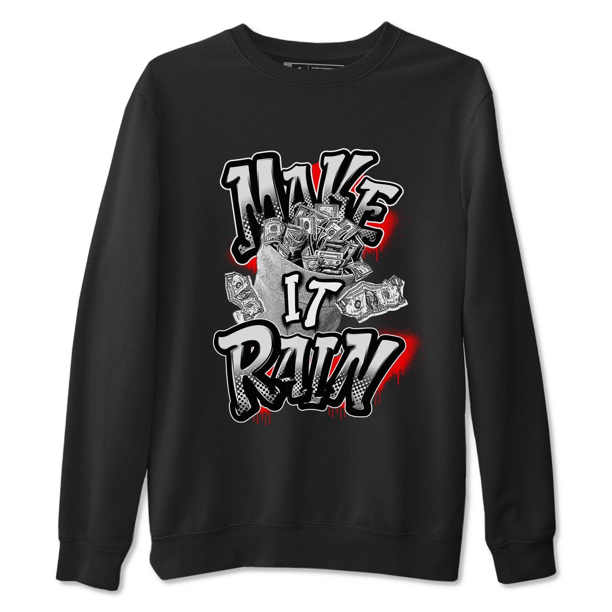Make It Rain Money snkmatch Tees - Air Jordan 12 Taxi Flip