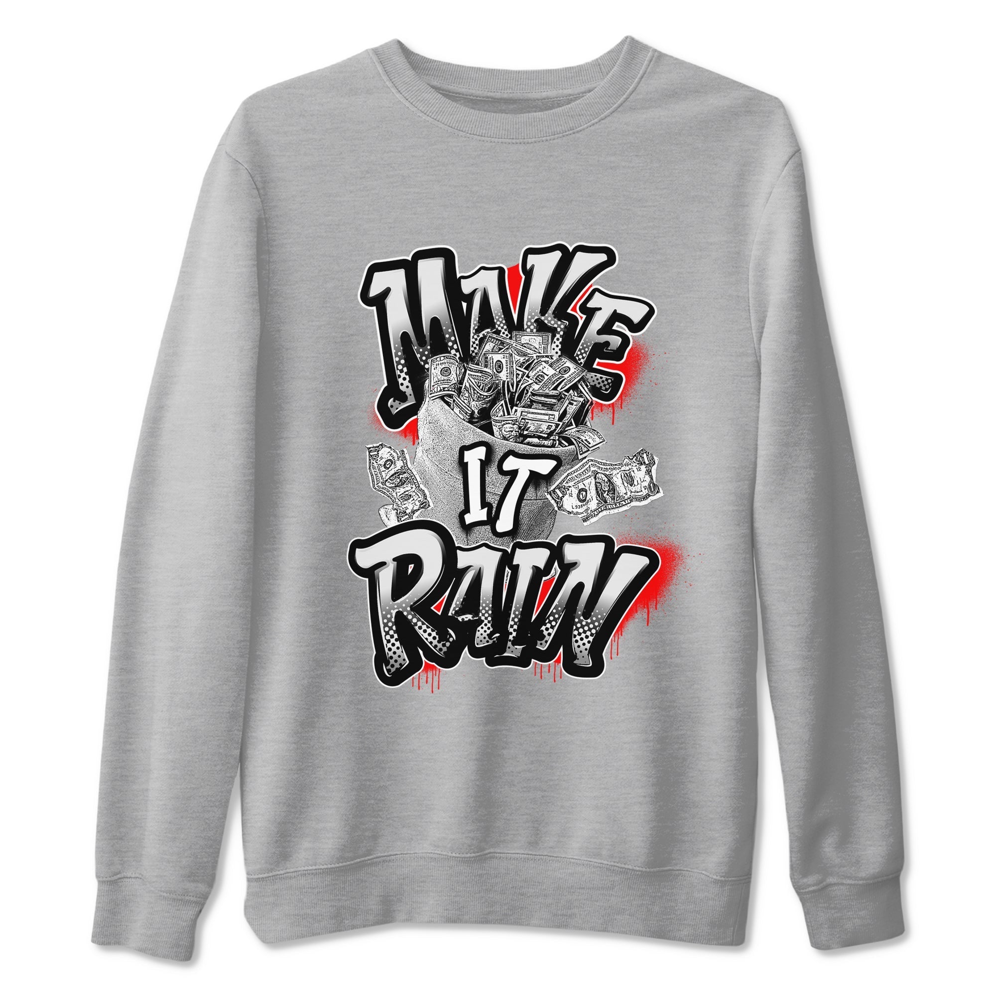Make It Rain Money snkmatch Tees - Air Jordan 12 Taxi Flip