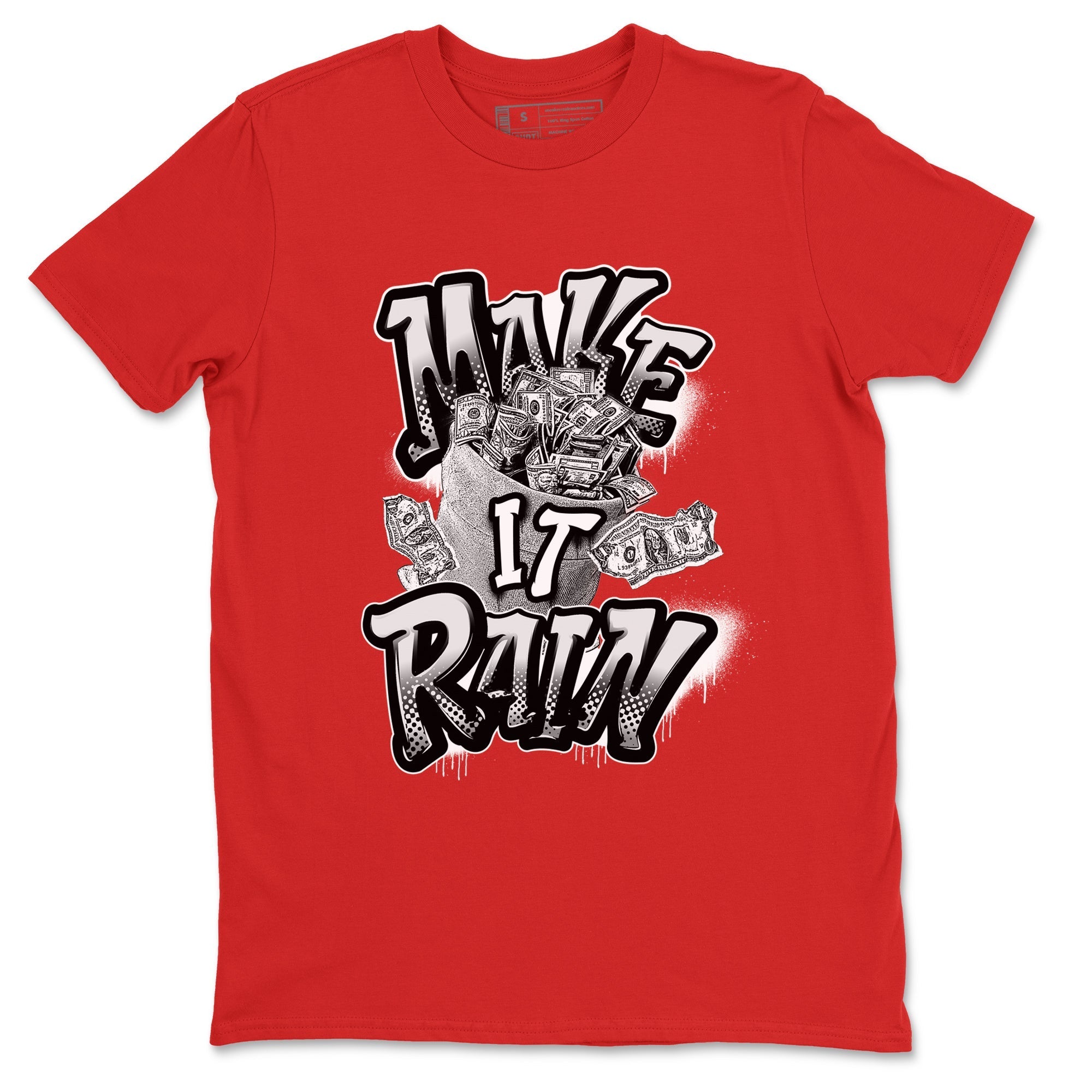 Make It Rain Money snkmatch Tees - Air Jordan 12 Taxi Flip