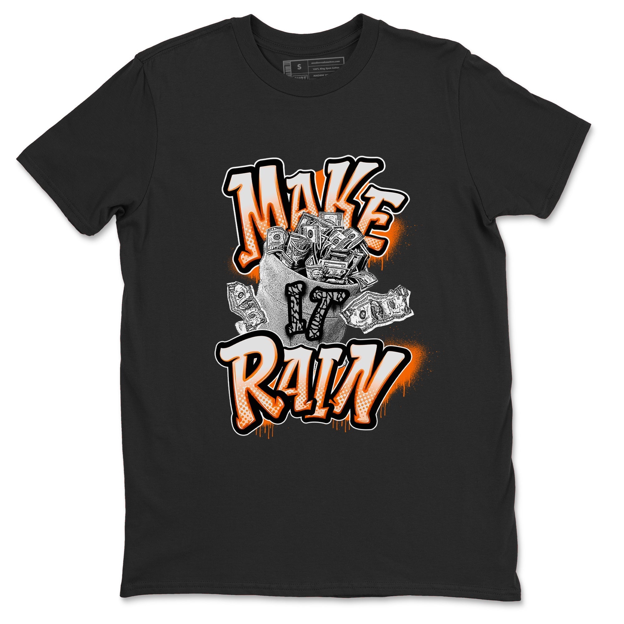 Make It Rain Money snkmatch Tees - Air Jordan 3 Georgia Peach