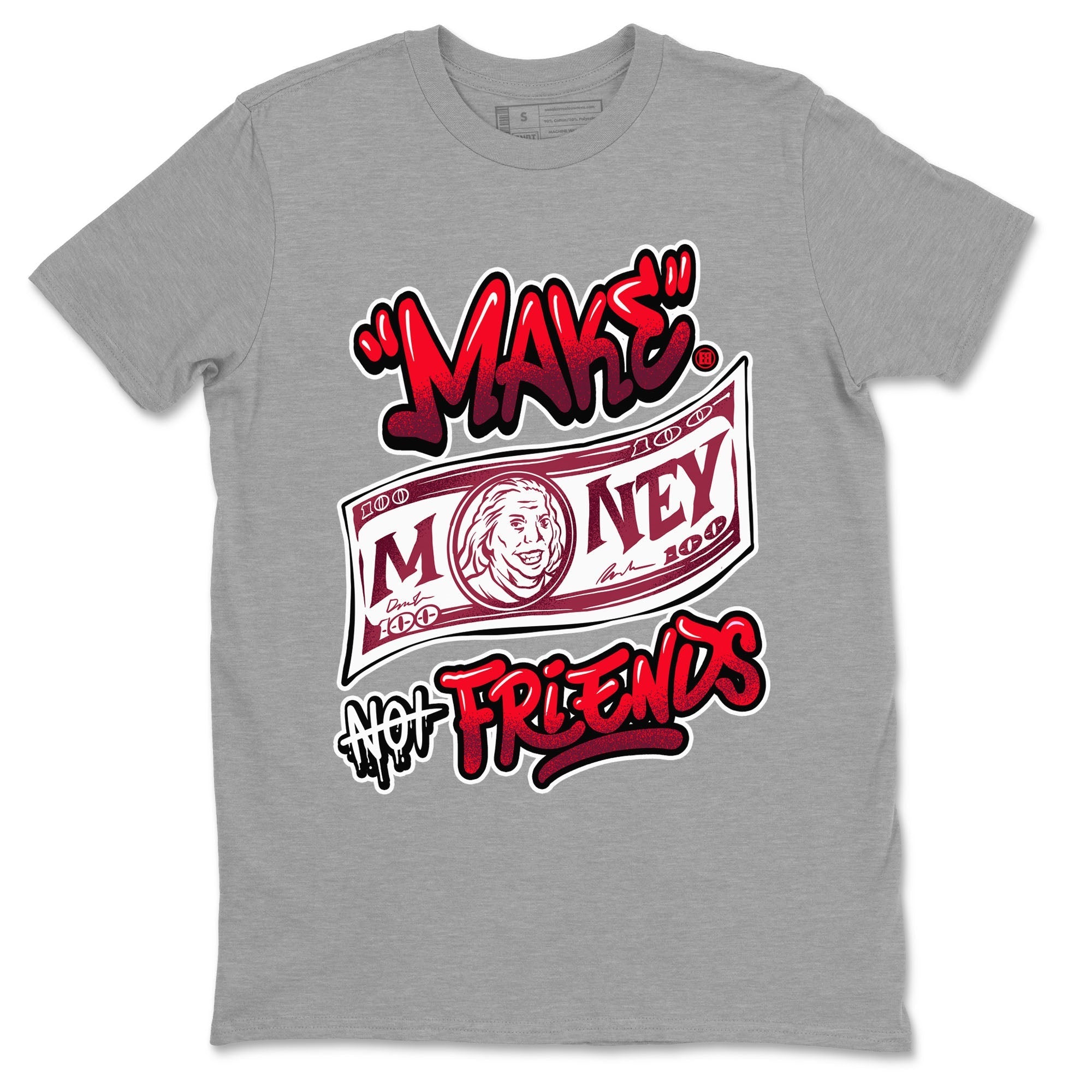Make Money Not Friends snkmatch Tees - Air Force 1 Layers Of Love