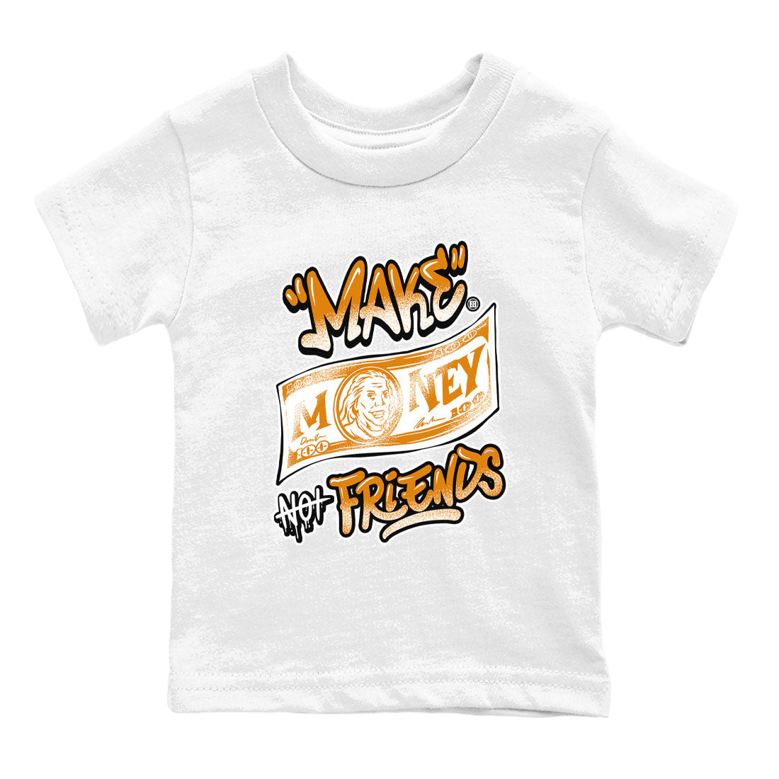 Make Money Not Friends snkmatch Tees Kids - Dunk Dark Curry