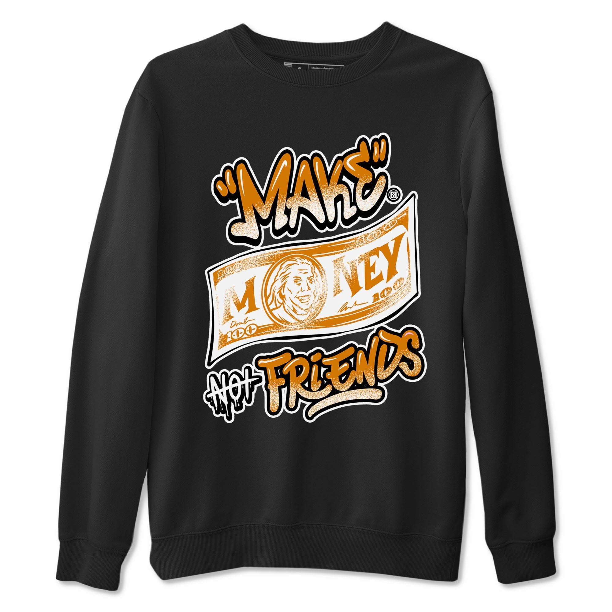Make Money Not Friends snkmatch Tees - Dunk Dark Curry