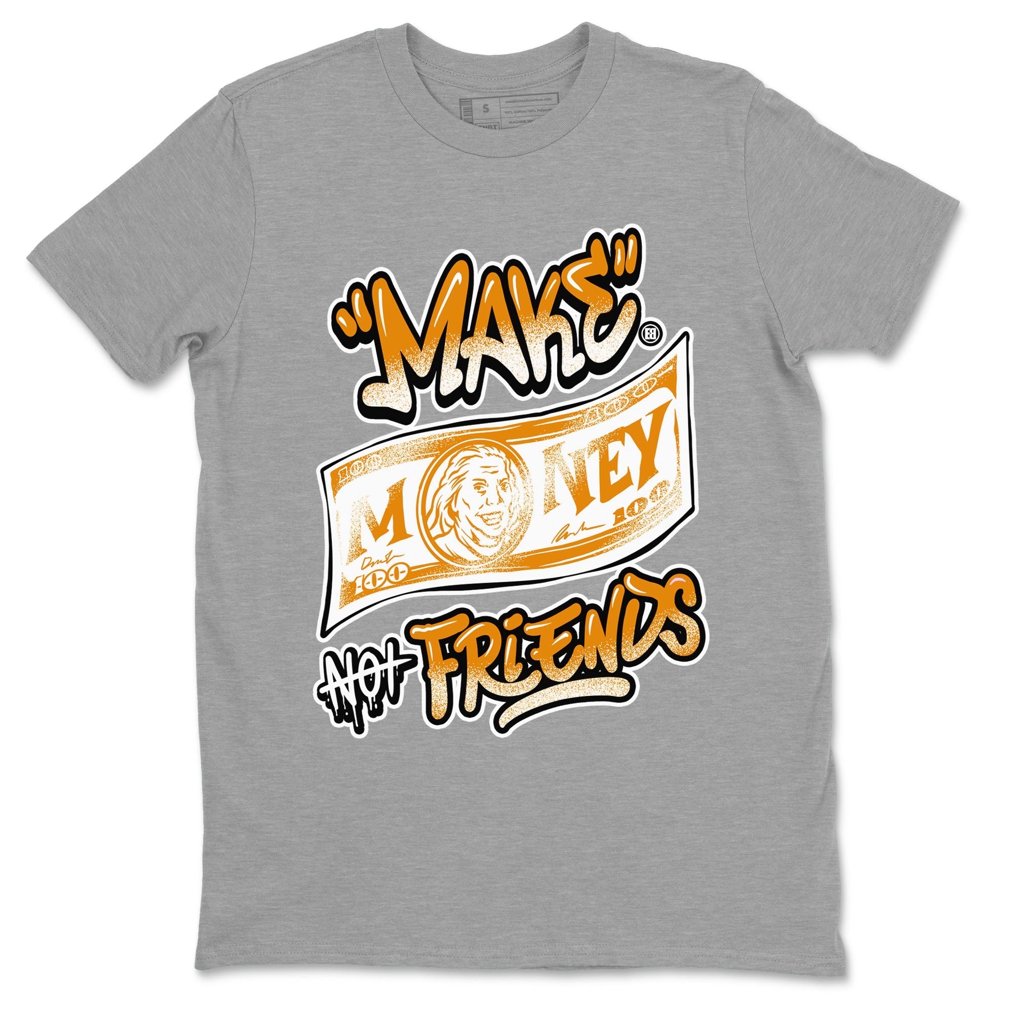 Make Money Not Friends snkmatch Tees - Dunk Dark Curry