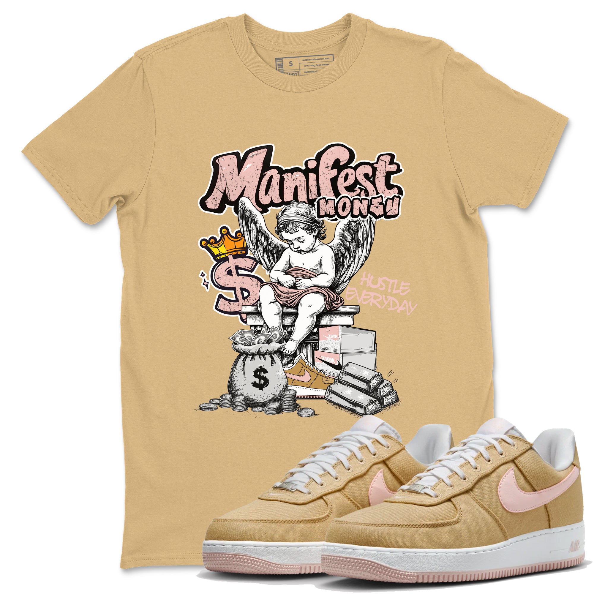 Manifest Money snkmatch Tees - Air Force 1 Linen