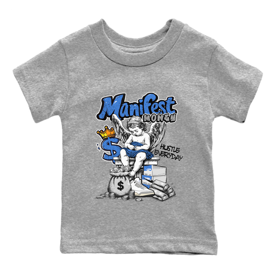 Manifest Money snkmatch Tees Kids - Air Jordan 3 Lucky Shorts