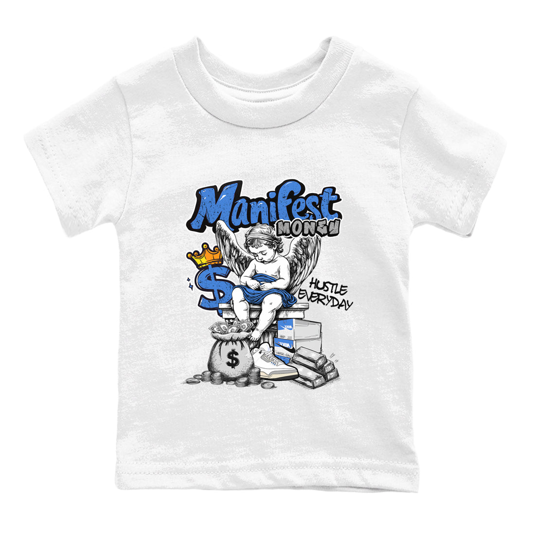 Manifest Money snkmatch Tees Kids - Air Jordan 3 Lucky Shorts