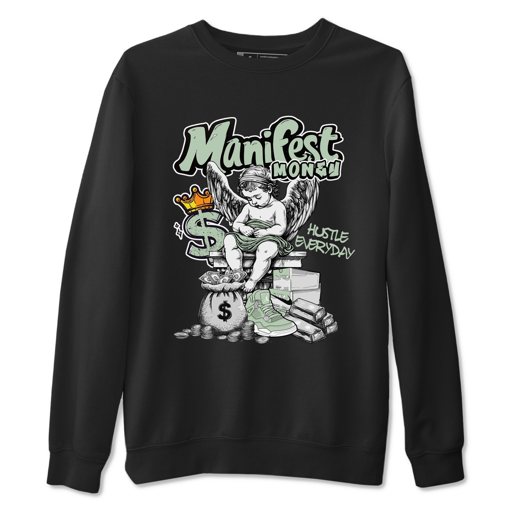 Manifest Money snkmatch Tees - Air Jordan 4 Abundance