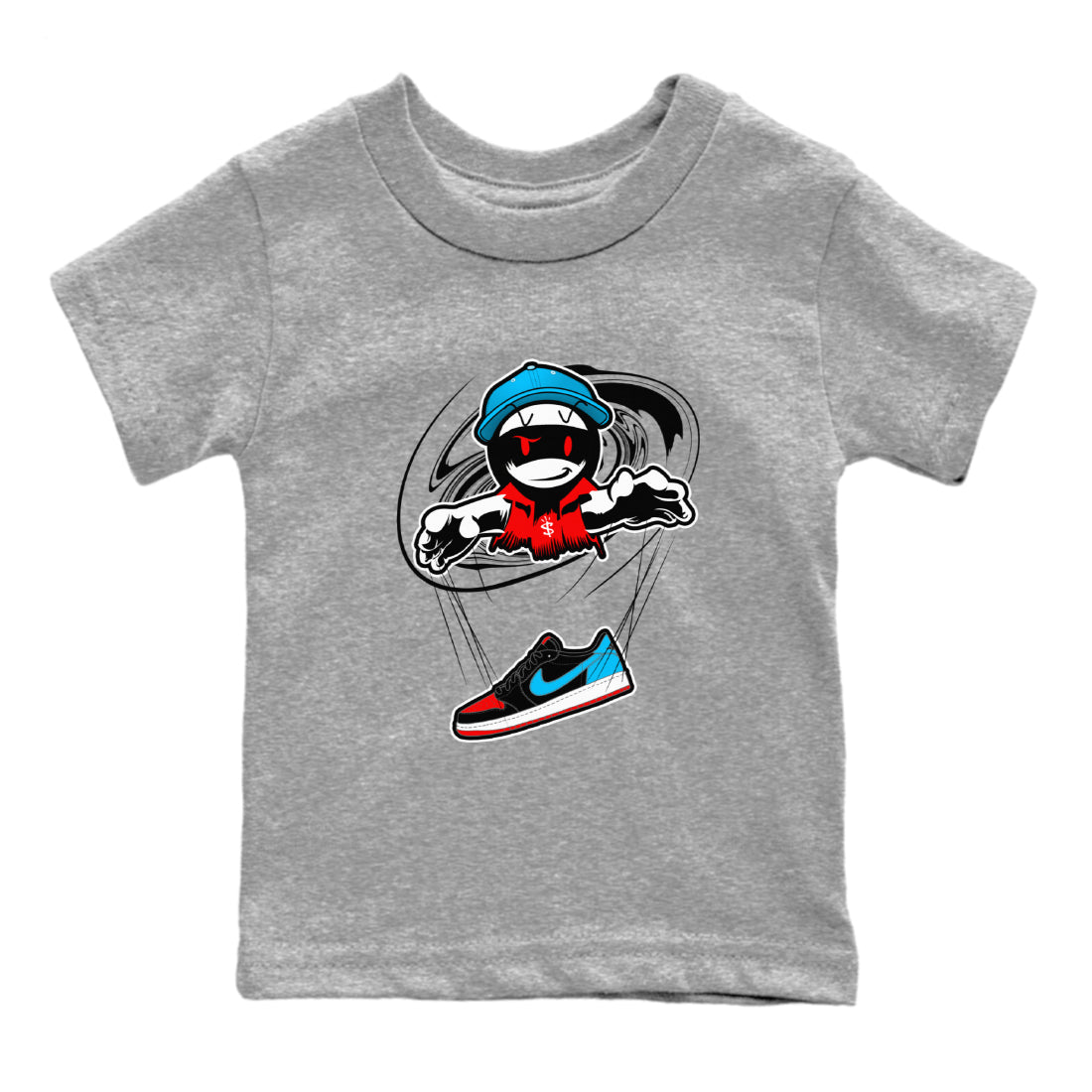 Marionette snkmatch Tee Kids - Air Jordan 1 UNC to Chicago
