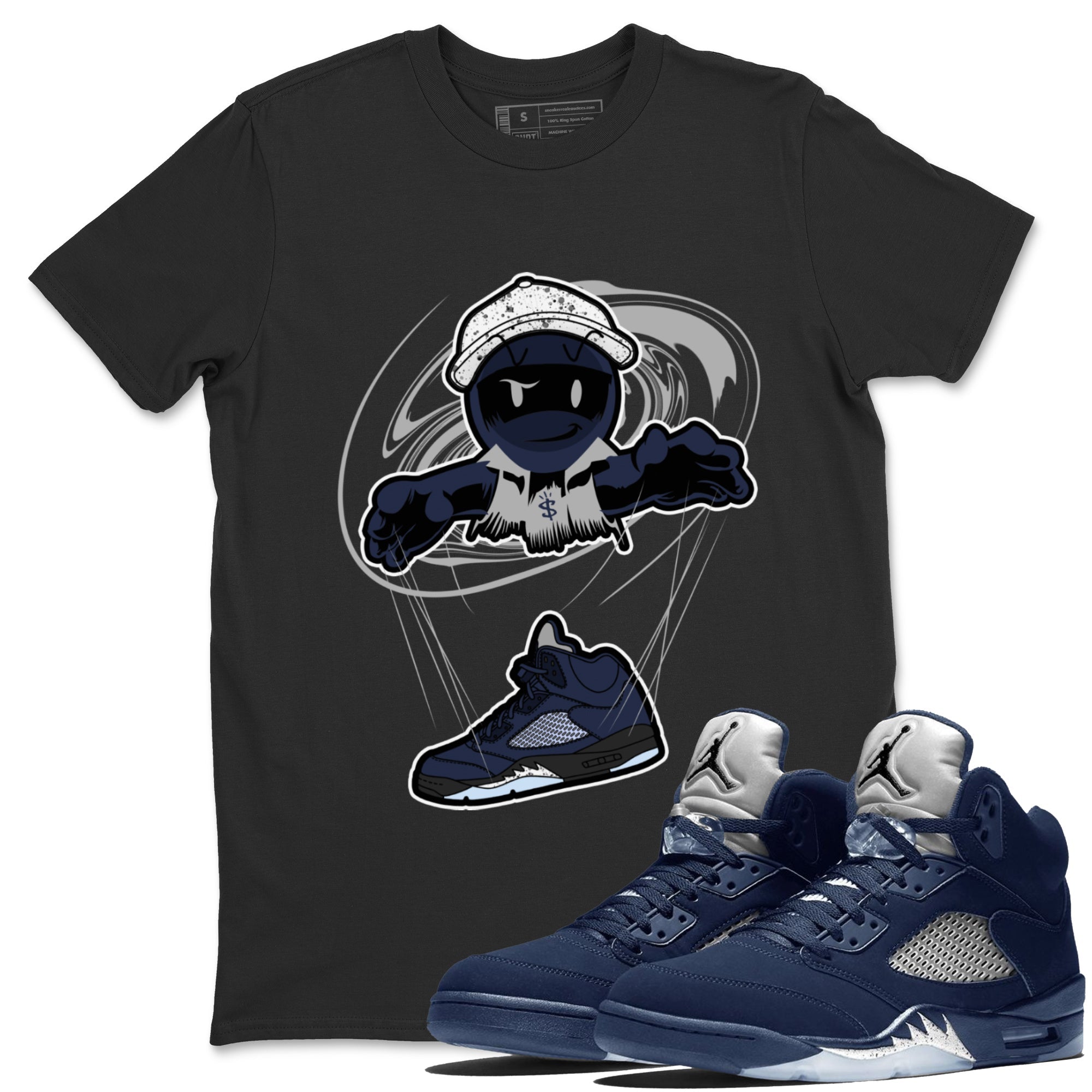 Marionette snkmatch Tee - Air Jordan 5 Georgetown
