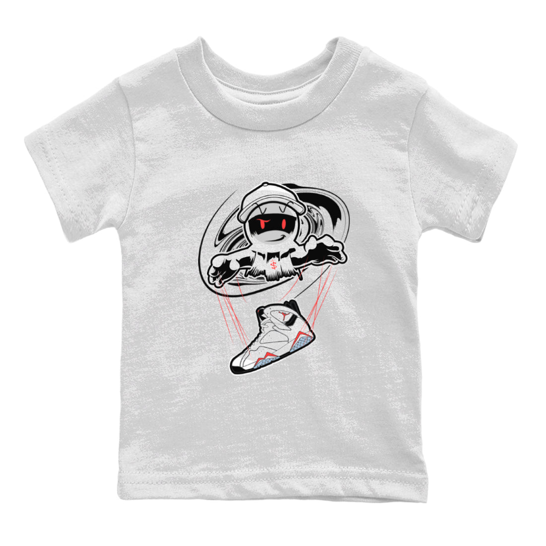 Marionette snkmatch Tee Kids - Air Jordan 7 White Infrared