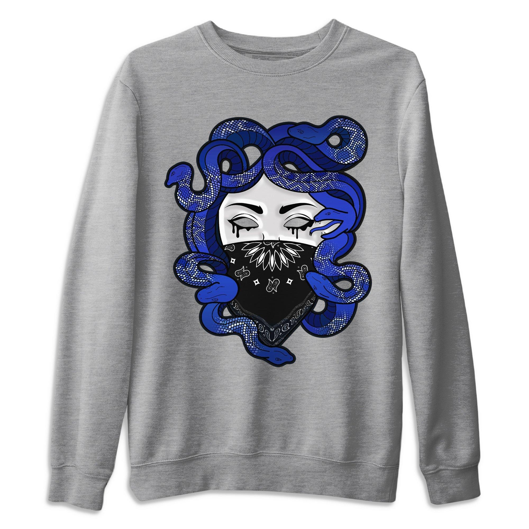 Medusa Unisex Tops - Air Jordan 1 Royal Black
