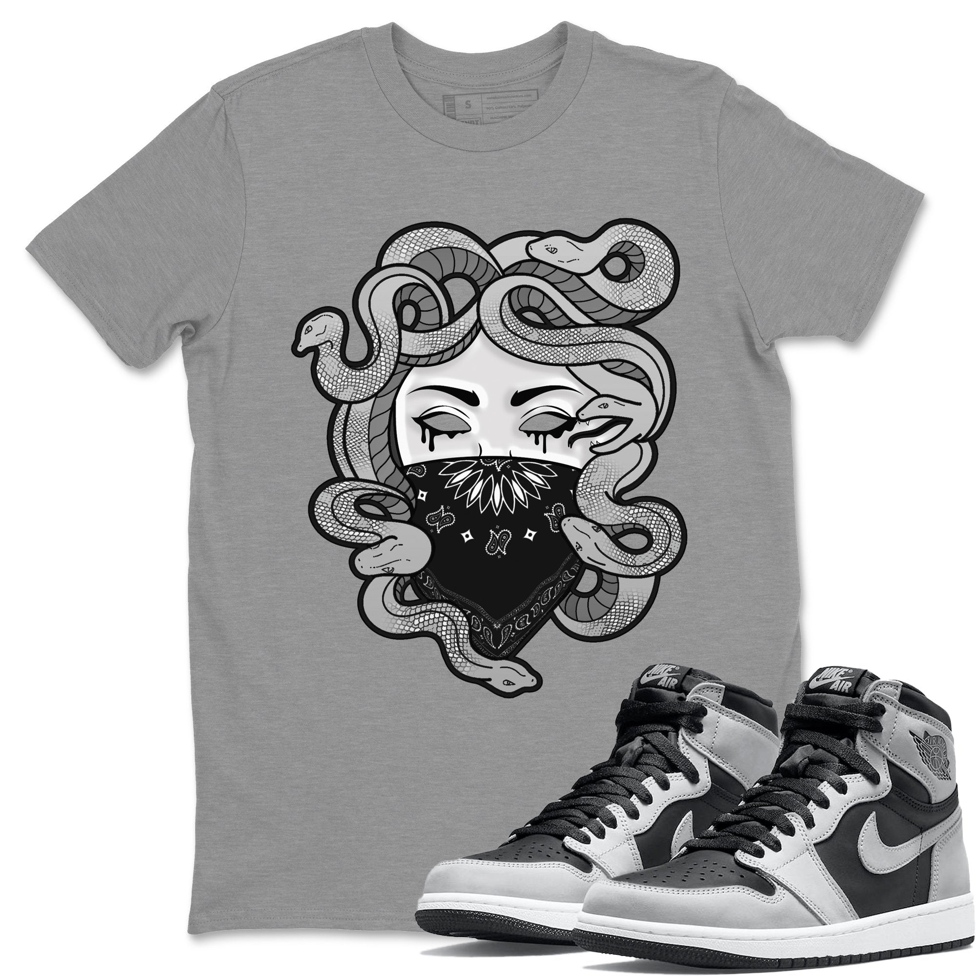 Medusa Unisex Tops - Air Jordan 1 Shadow 2.0