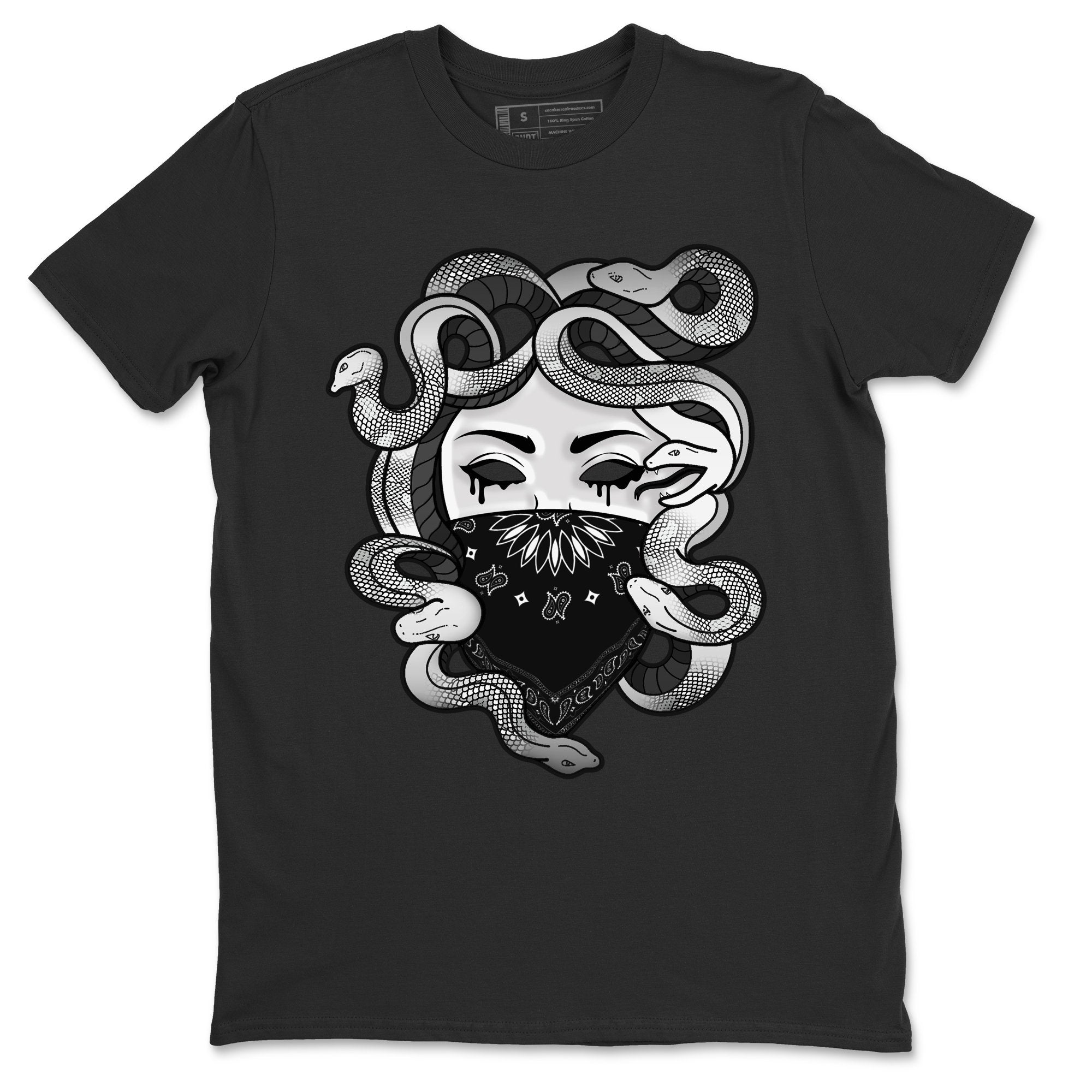 Medusa Unisex Tops - Air Jordan 1 Silver Toe