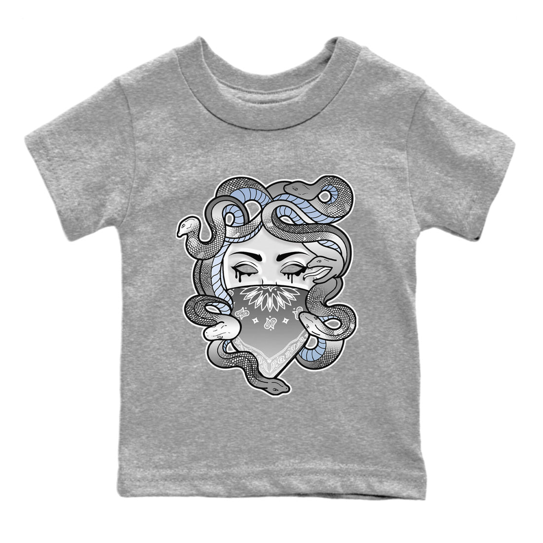 Medusa Kids Tops - Air Jordan 11 White Cement