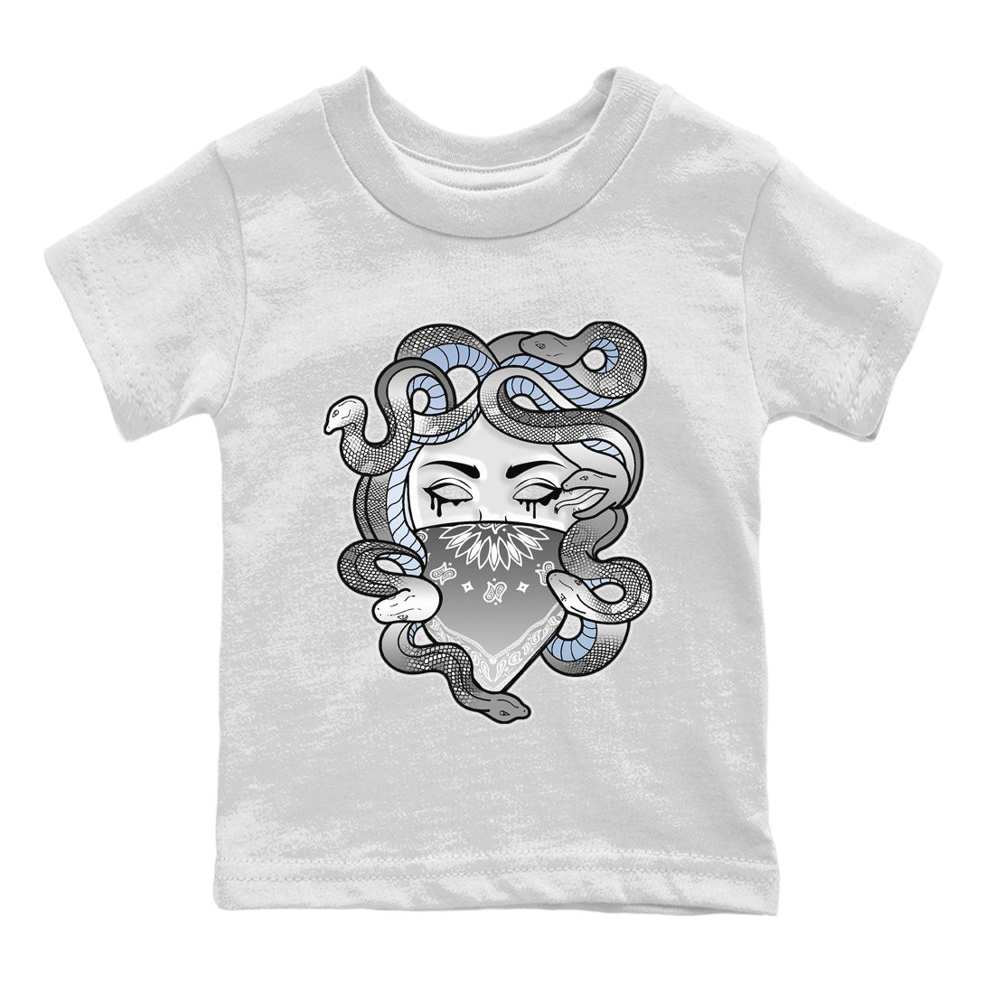 Medusa Kids Tops - Air Jordan 11 White Cement