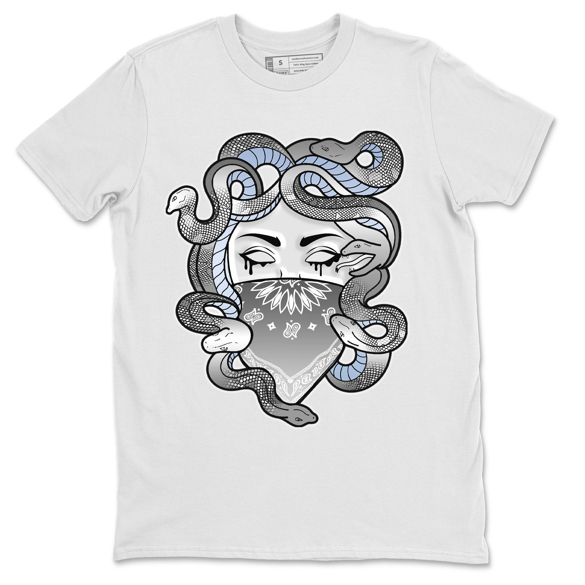 Medusa Unisex Tops - Air Jordan 11 White Cement