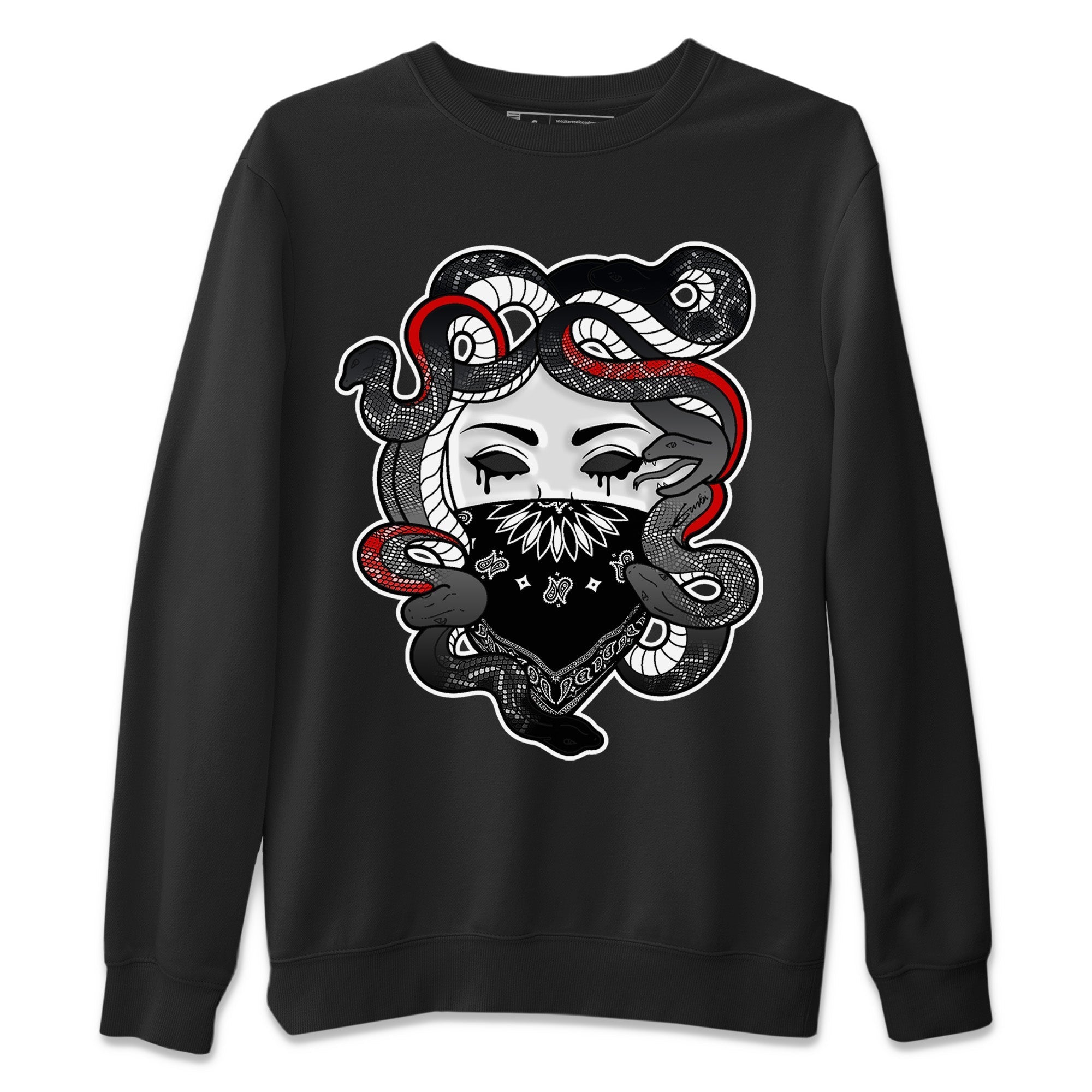 Medusa Unisex Tops - Air Jordan 13 Black Flint