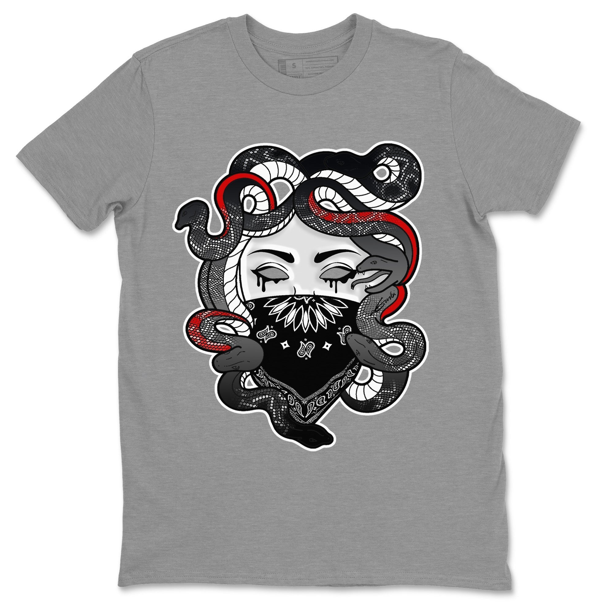 Medusa Unisex Tops - Air Jordan 13 Black Flint