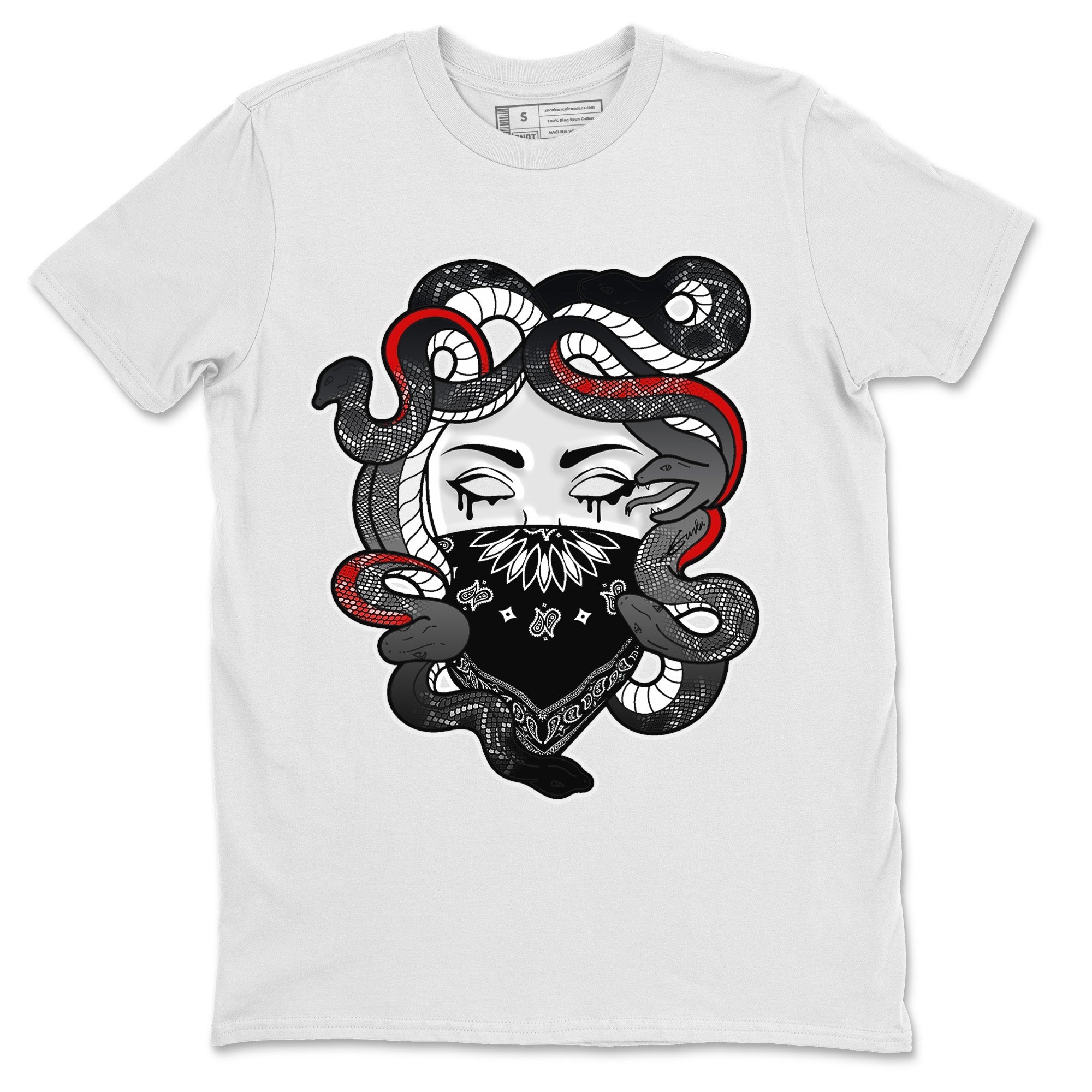 Medusa Unisex Tops - Air Jordan 13 Black Flint