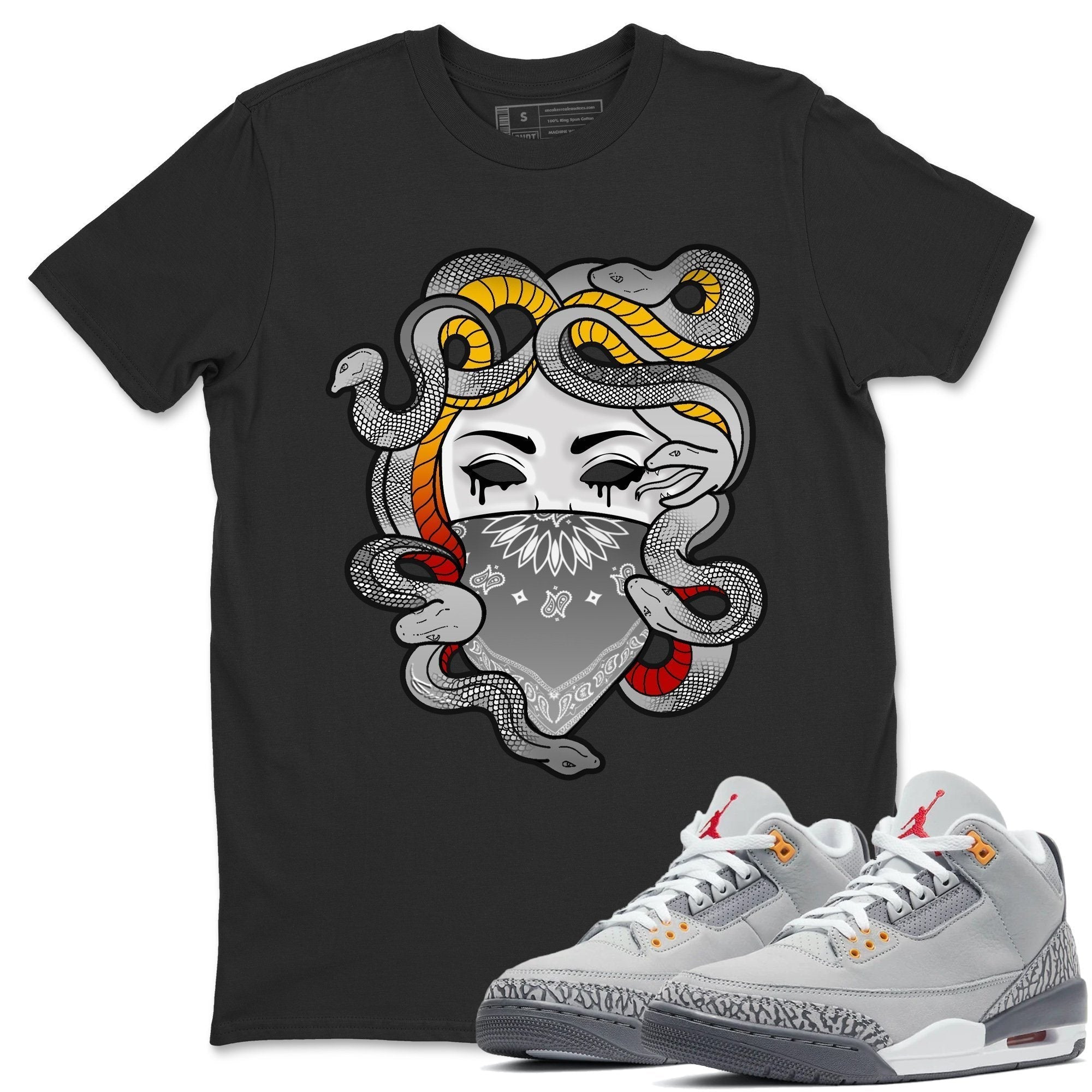 Medusa Unisex Tops - Air Jordan 3 Cool Grey