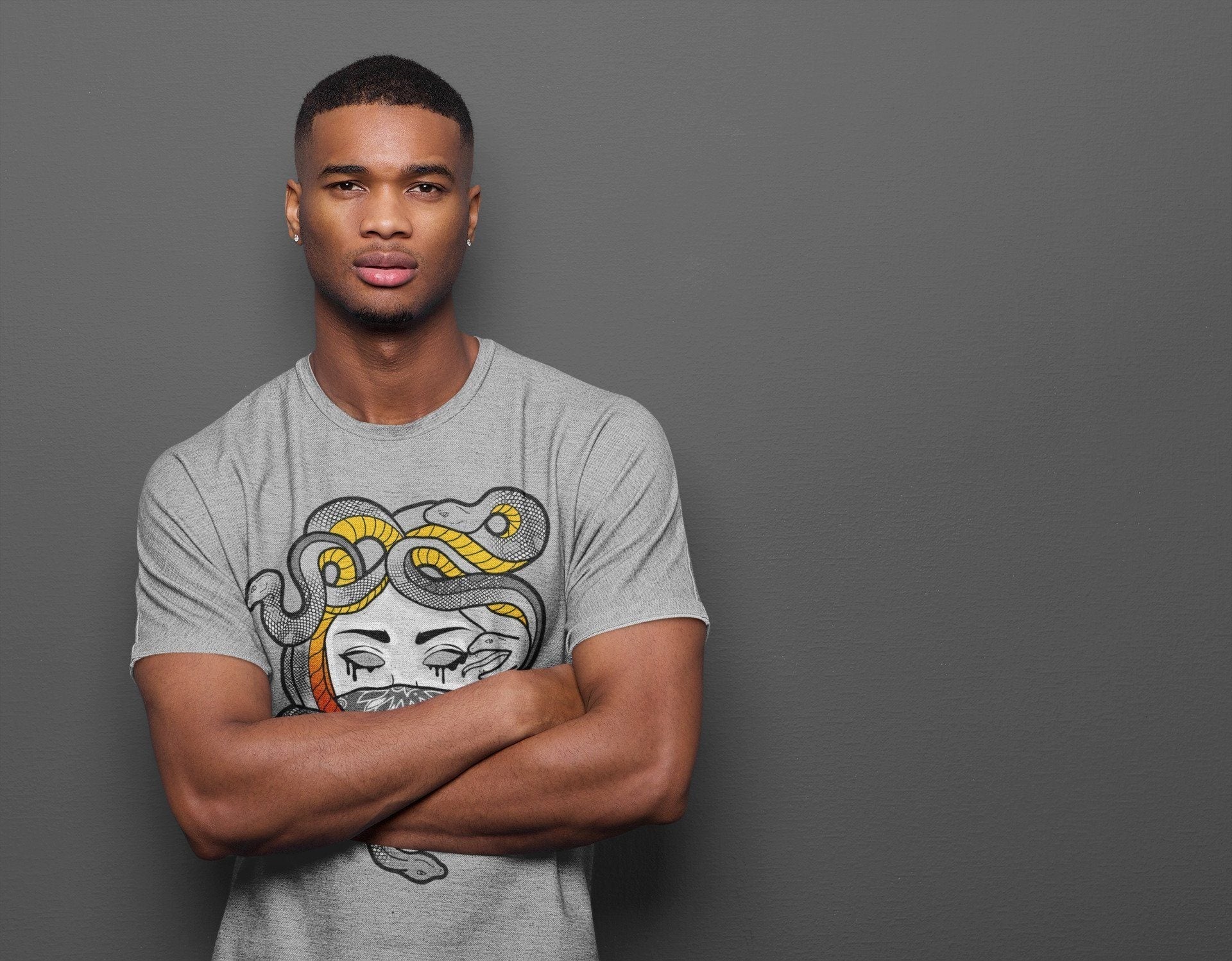 Medusa Unisex Tops - Air Jordan 3 Cool Grey