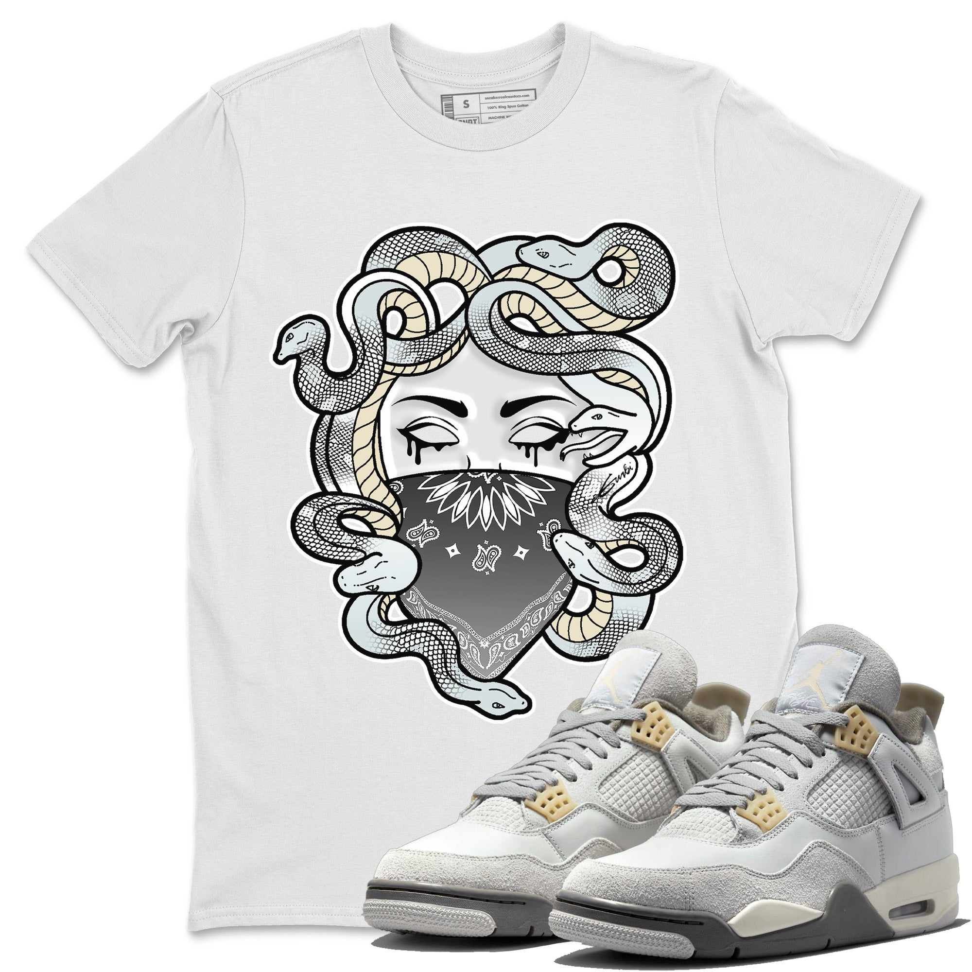 Medusa Unisex Tops - Air Jordan 4 Craft