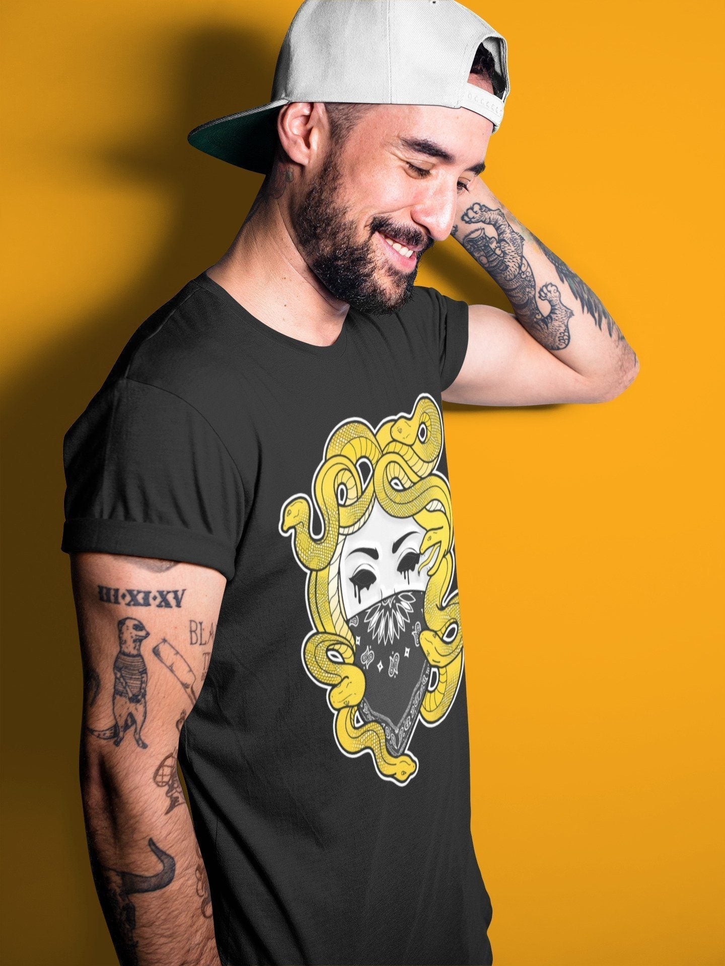 Medusa Unisex Tops - Air Jordan 4 Lightning