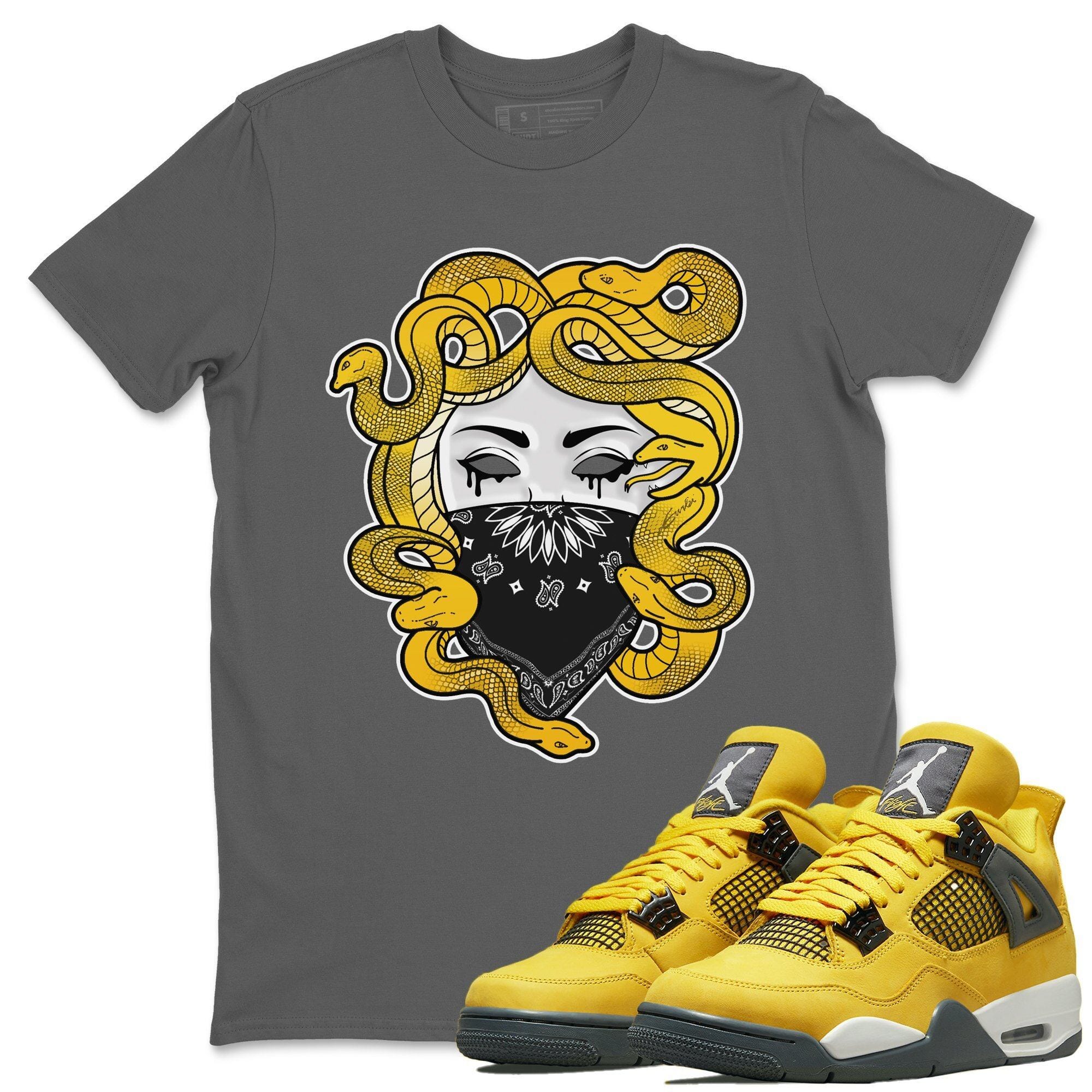 Medusa Unisex Tops - Air Jordan 4 Lightning