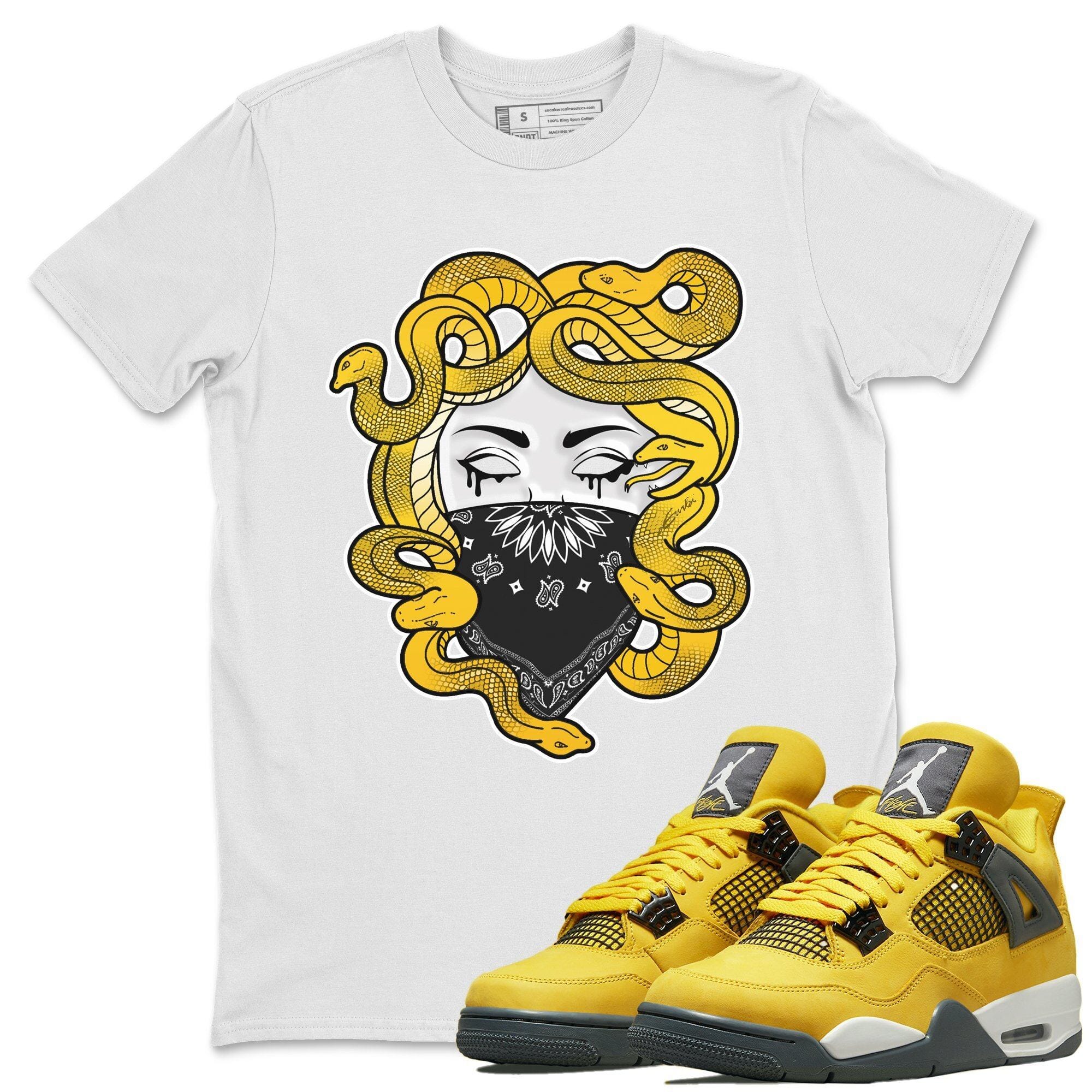 Medusa Unisex Tops - Air Jordan 4 Lightning