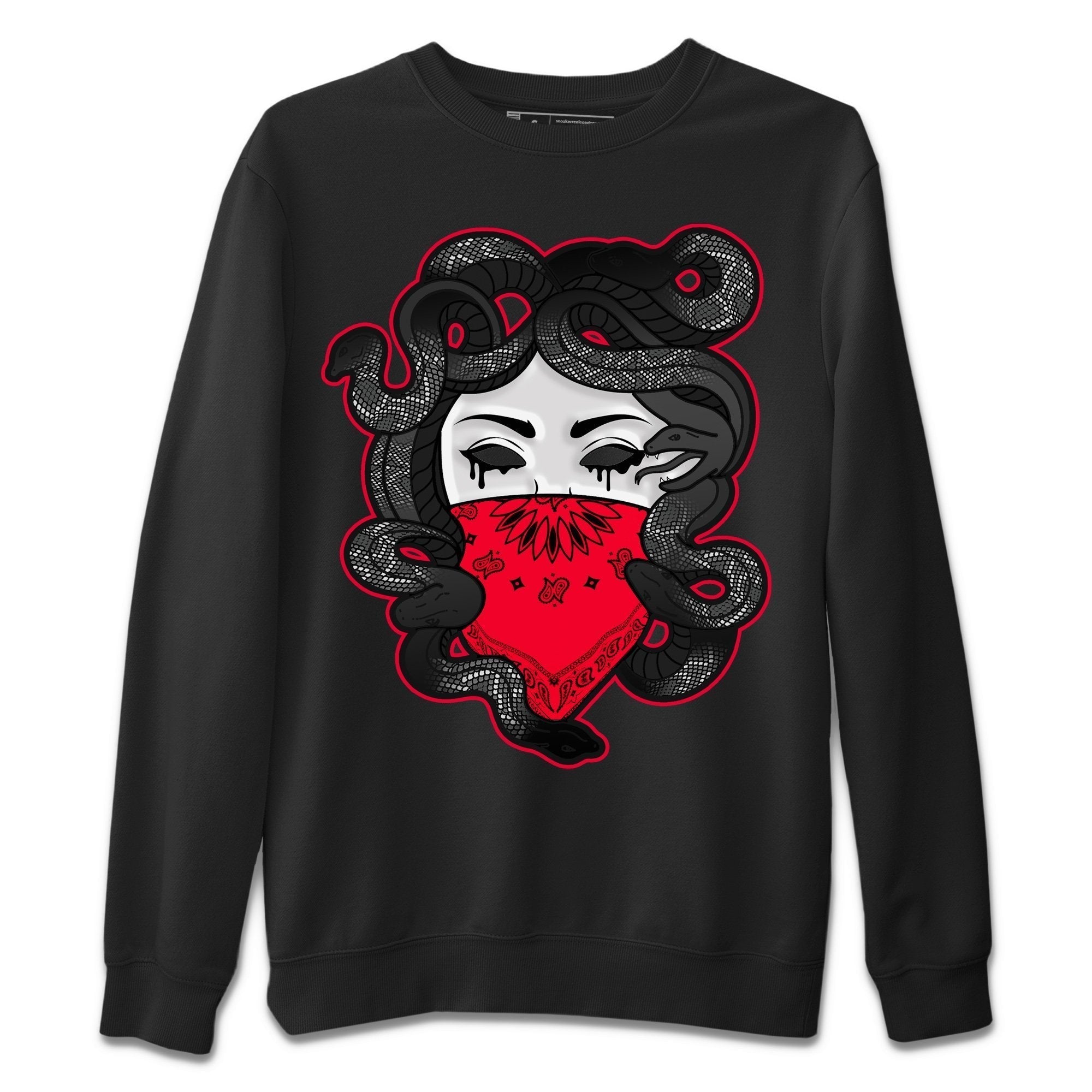 Medusa Unisex Tops - Air Jordan 4 Red Thunder