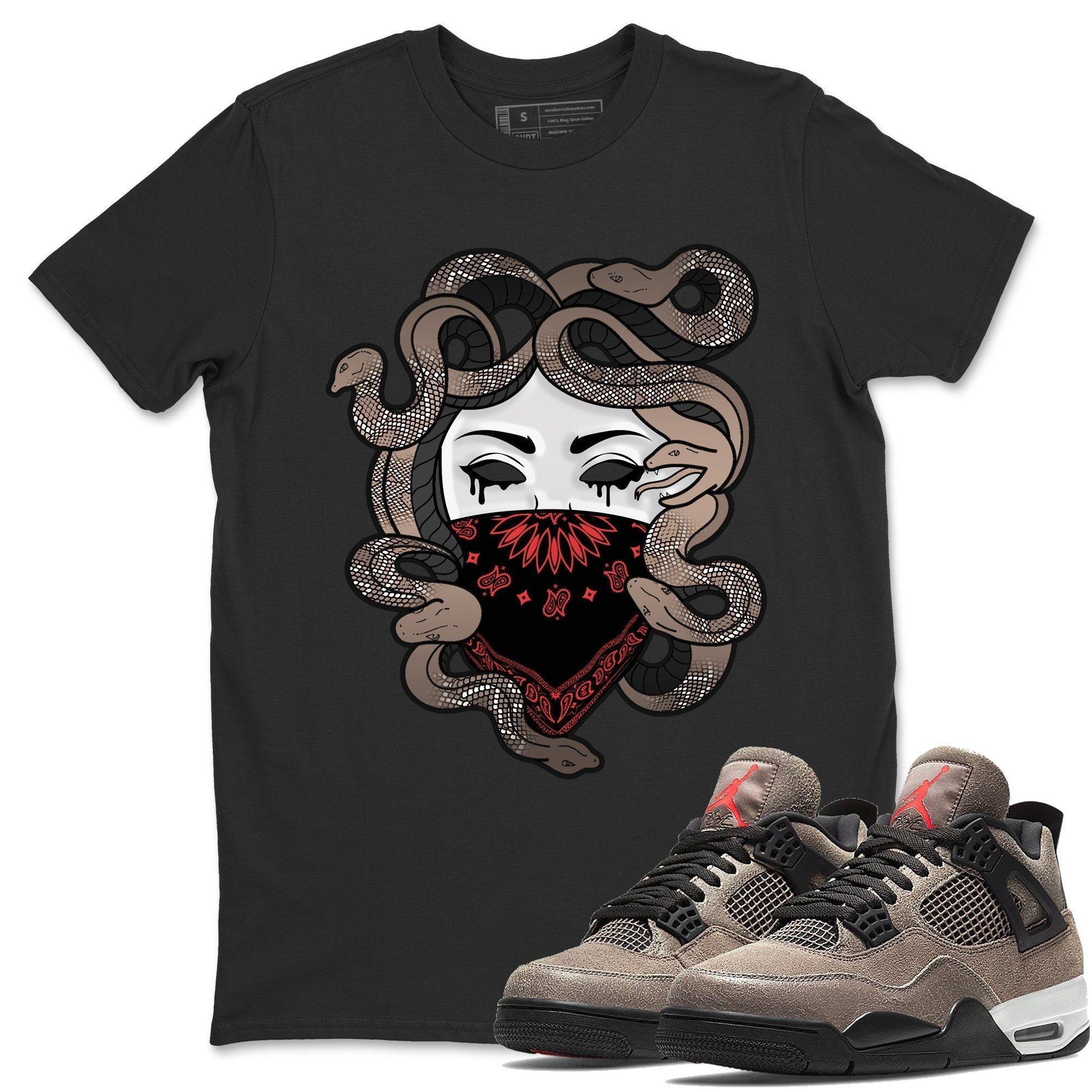 Medusa Unisex Tops - Air Jordan 4 Taupe Haze