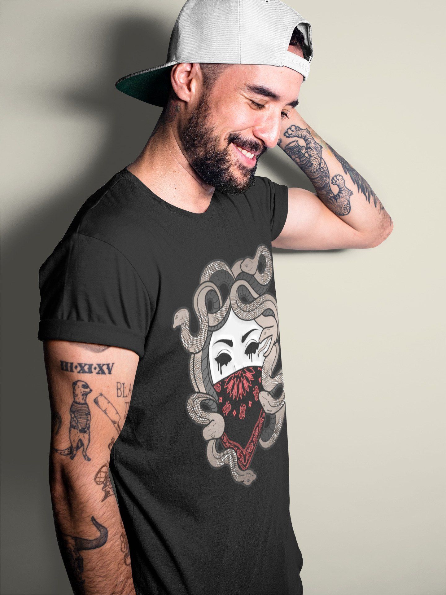 Medusa Unisex Tops - Air Jordan 4 Taupe Haze