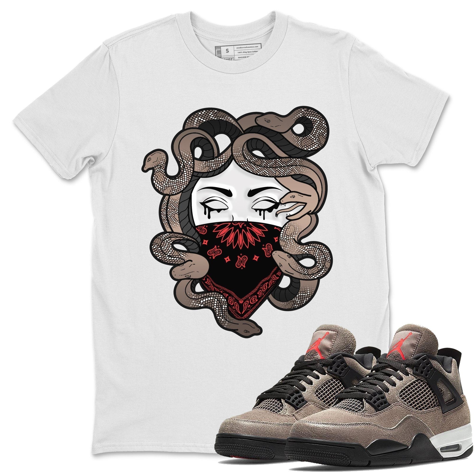 Medusa Unisex Tops - Air Jordan 4 Taupe Haze