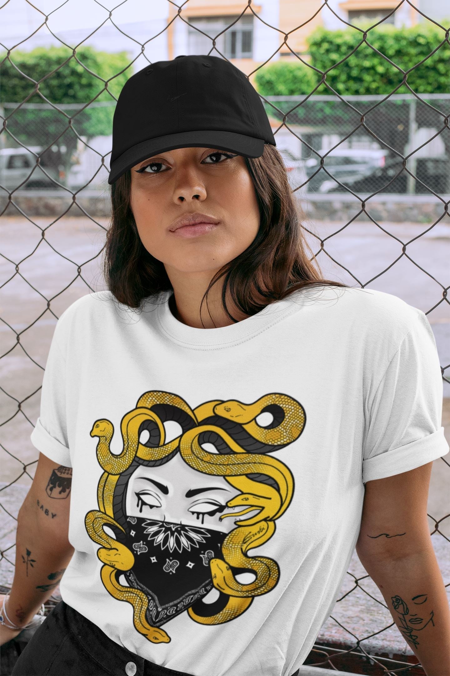 Medusa Unisex Tops - Dunk Championship Goldenrod