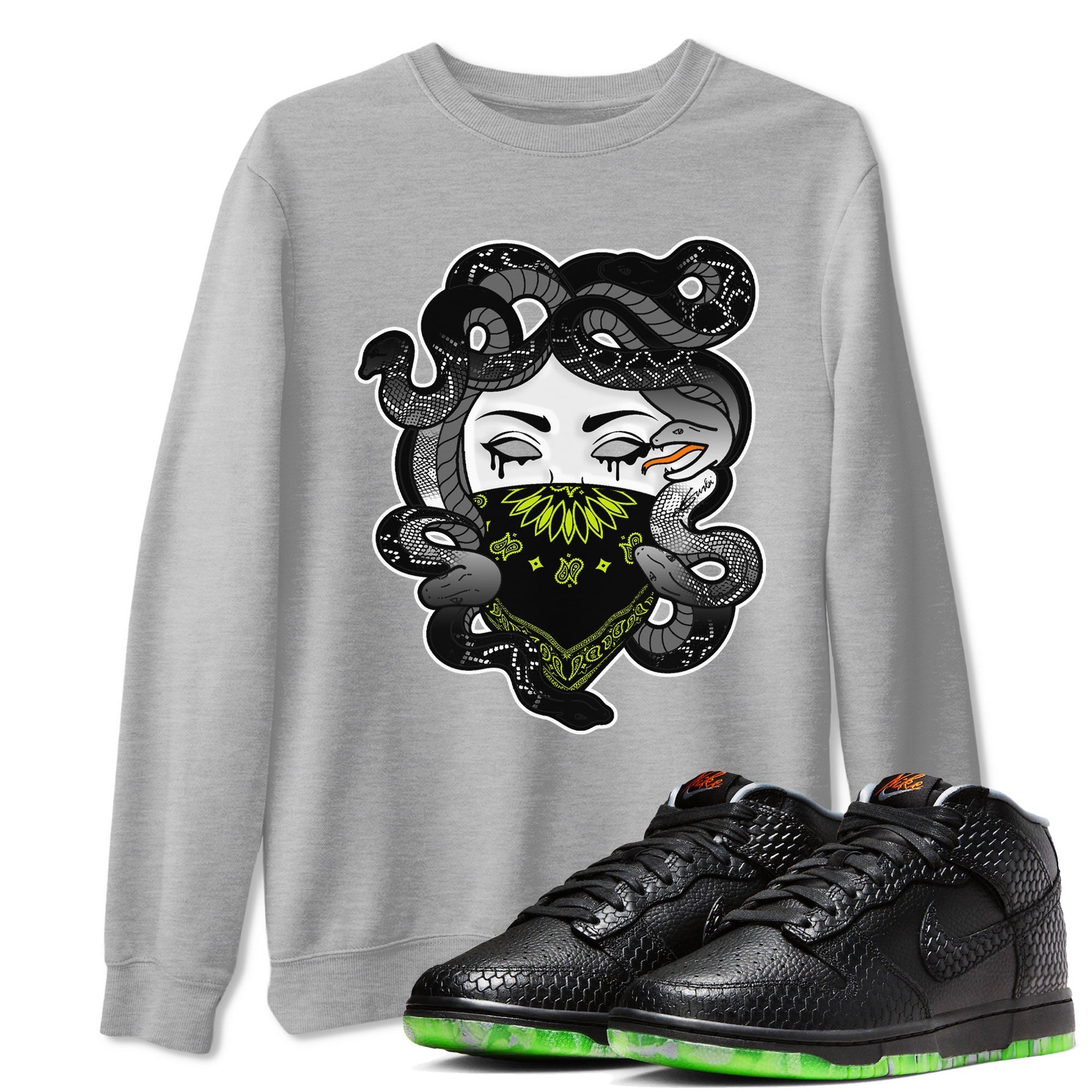 Medusa snkmatch Tee - Dunk Halloween