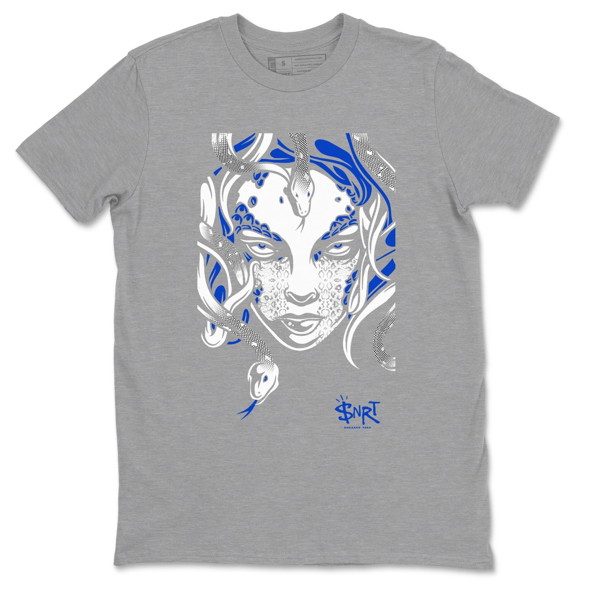 Medusa Head snkmatch Tees - Air Jordan 12 Blueberry