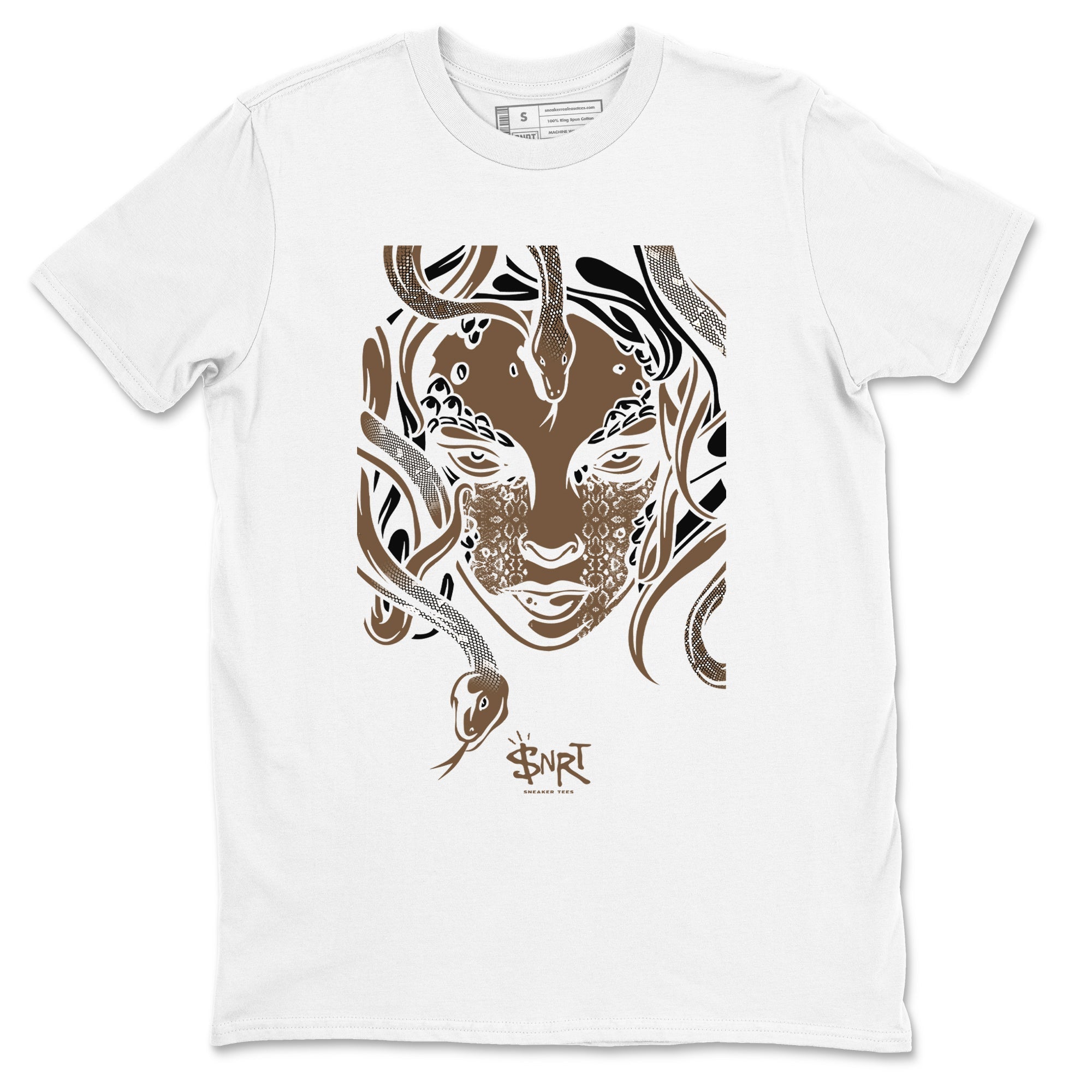 Medusa Head snkmatch Tees - Jordan Jumpman Jack Travis Scott Dark Mocha