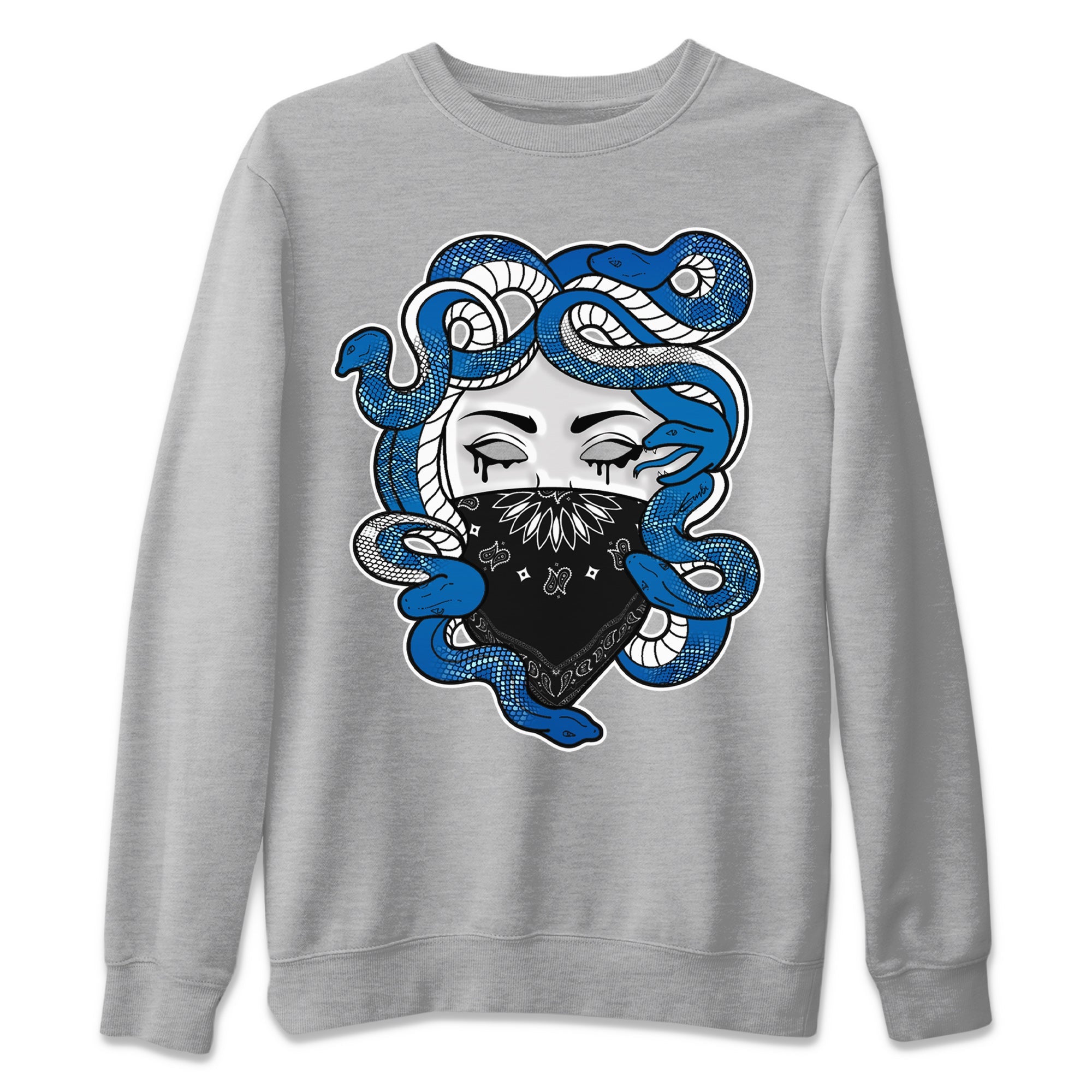 Medusa Unisex Tops - Air Jordan 1 Dark Marina Blue