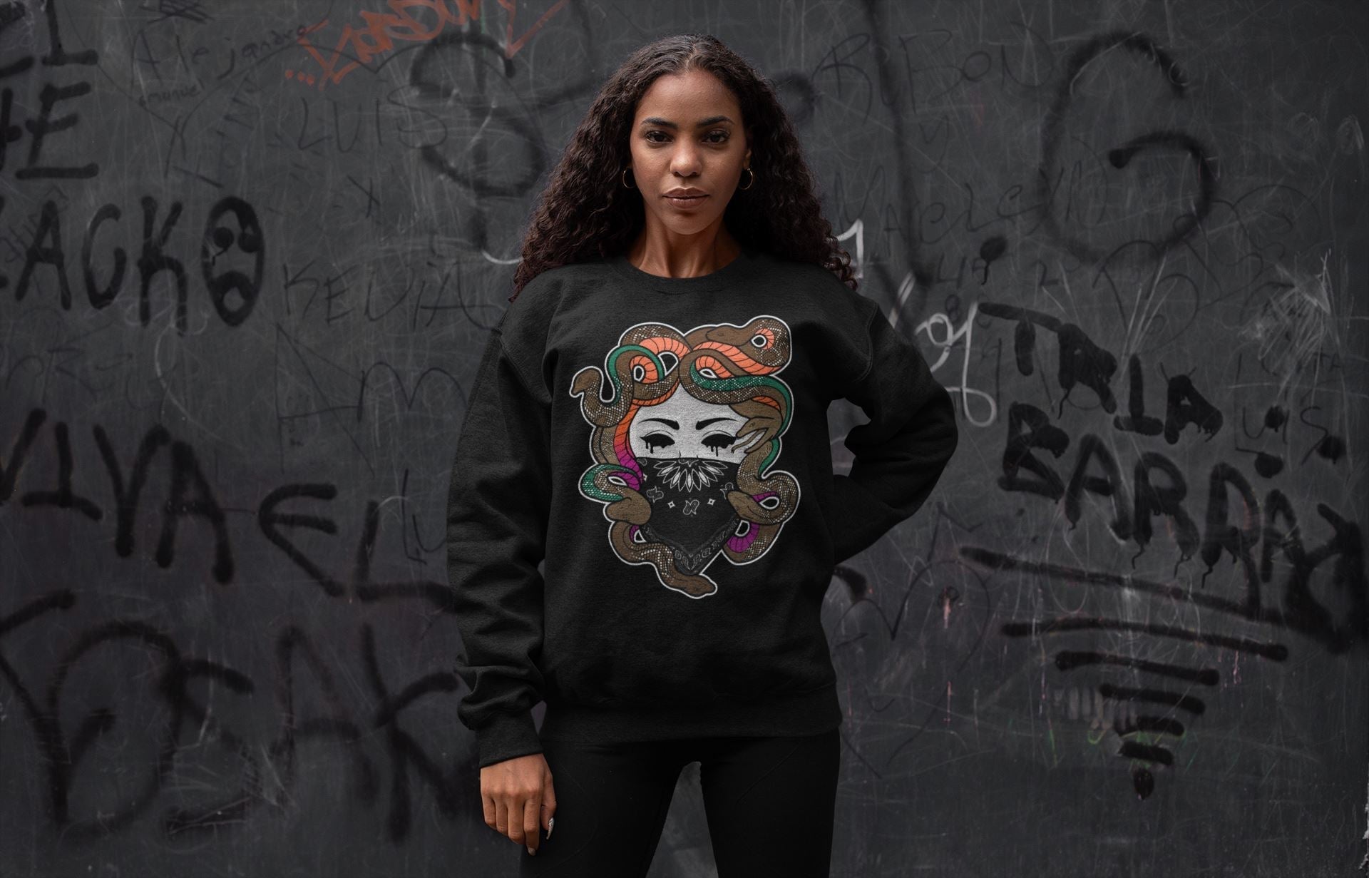 Medusa Unisex Tops - Air Jordan 1 Hand Crafted