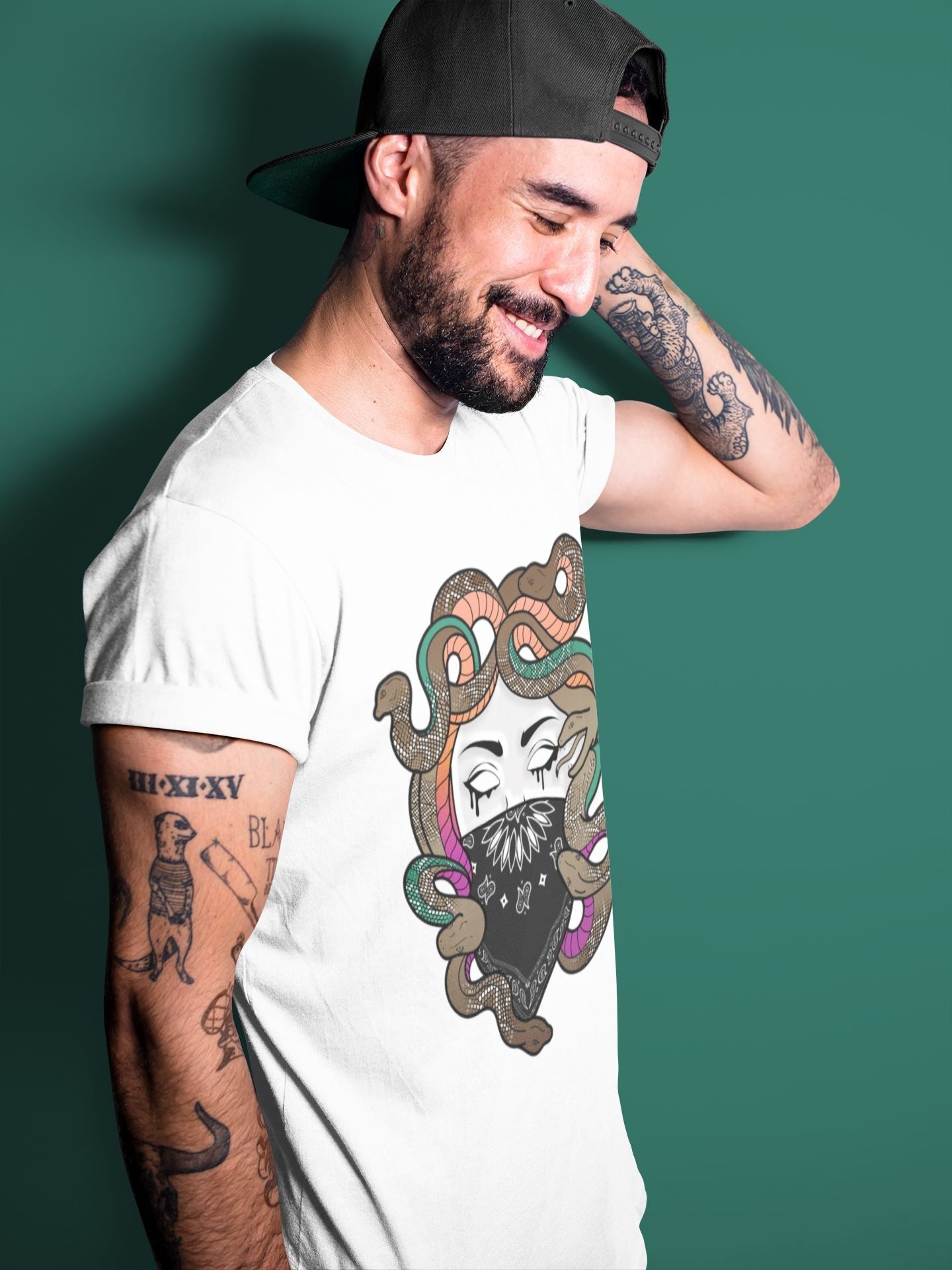 Medusa Unisex Tops - Air Jordan 1 Hand Crafted