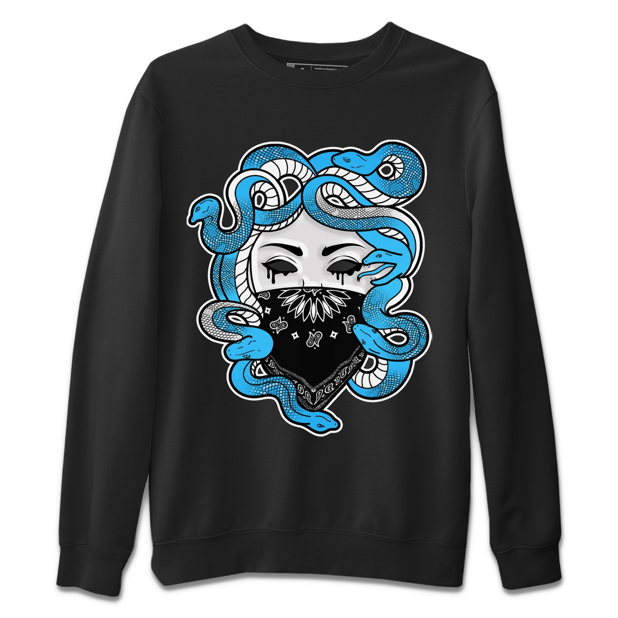 Medusa Unisex Tops - Air Jordan 1 Powder Blue