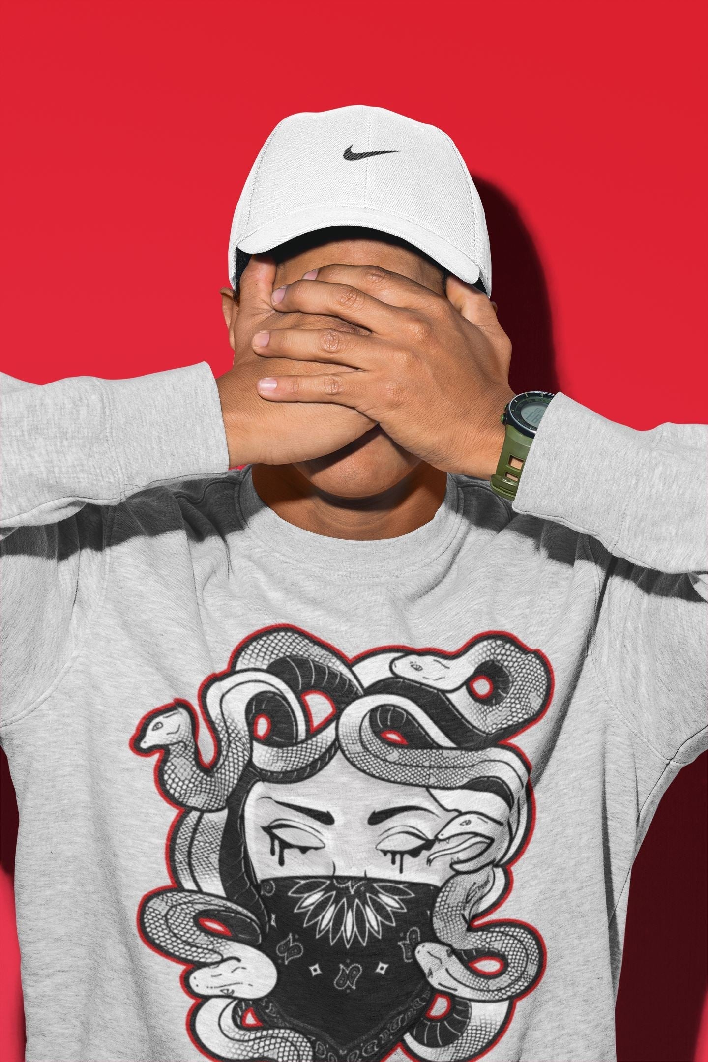 Medusa Unisex Tops - Air Jordan 12 Playoffs