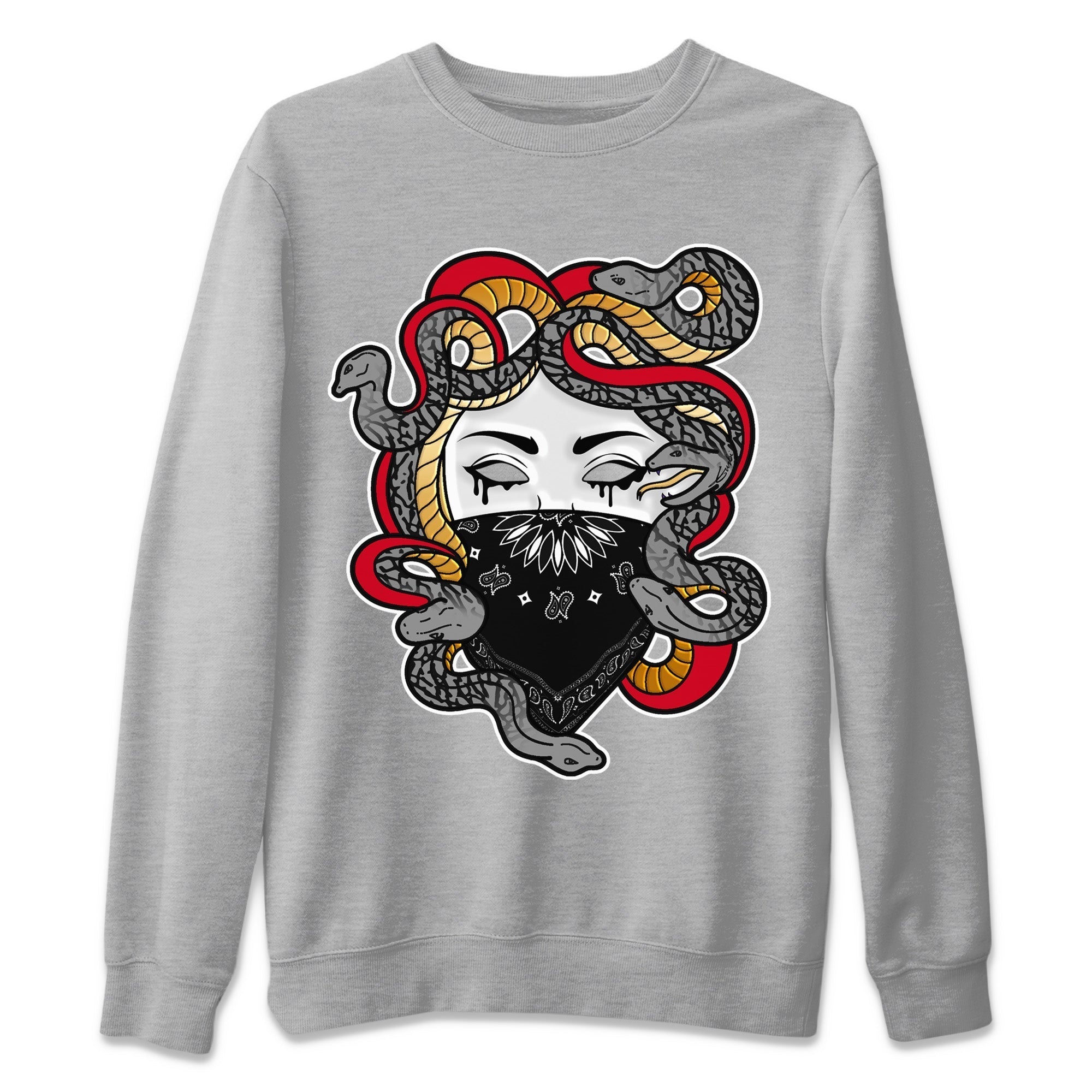 Medusa Unisex Tops - Air Jordan 3 Black Gold