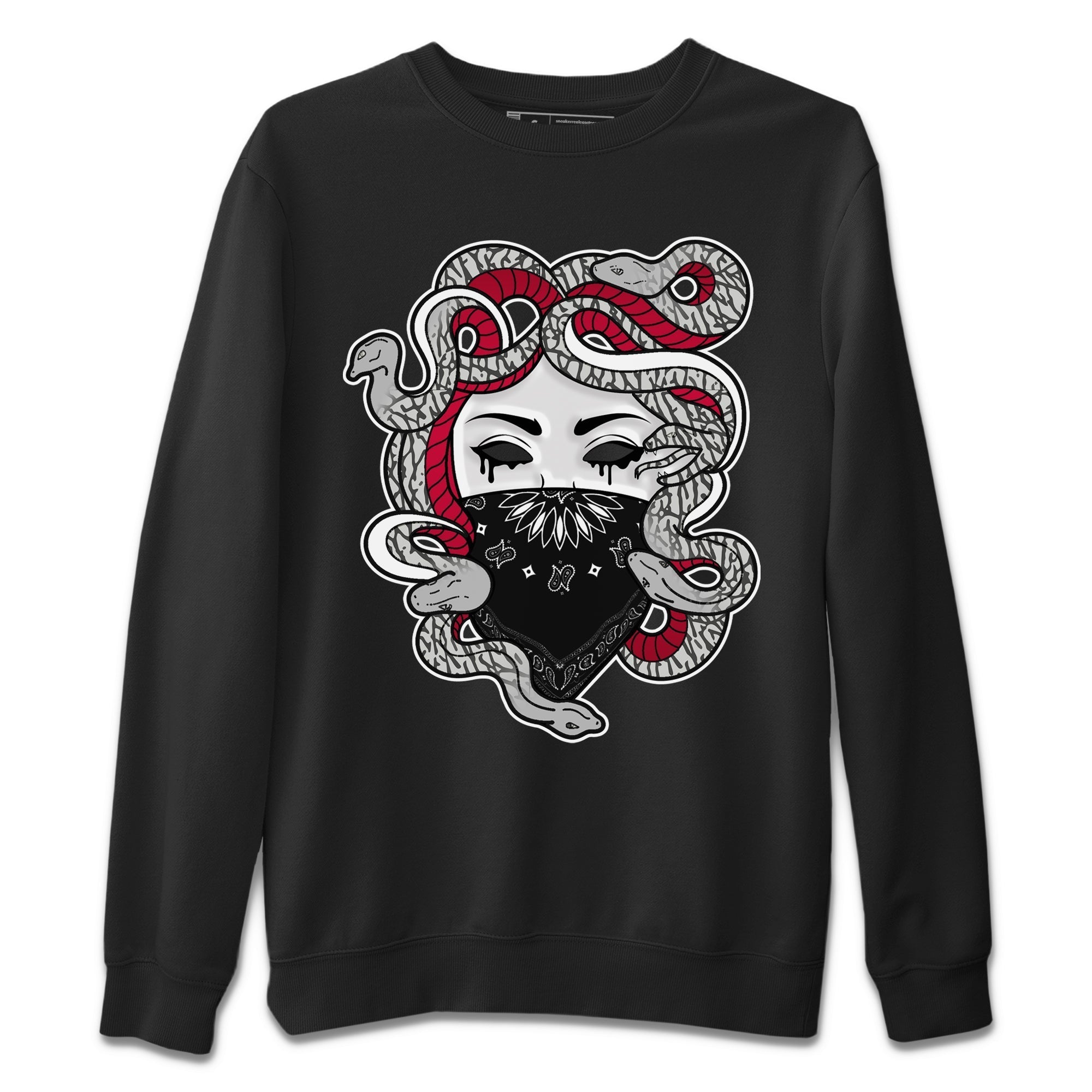 Medusa Unisex Tops - Air Jordan 3 Cardinal