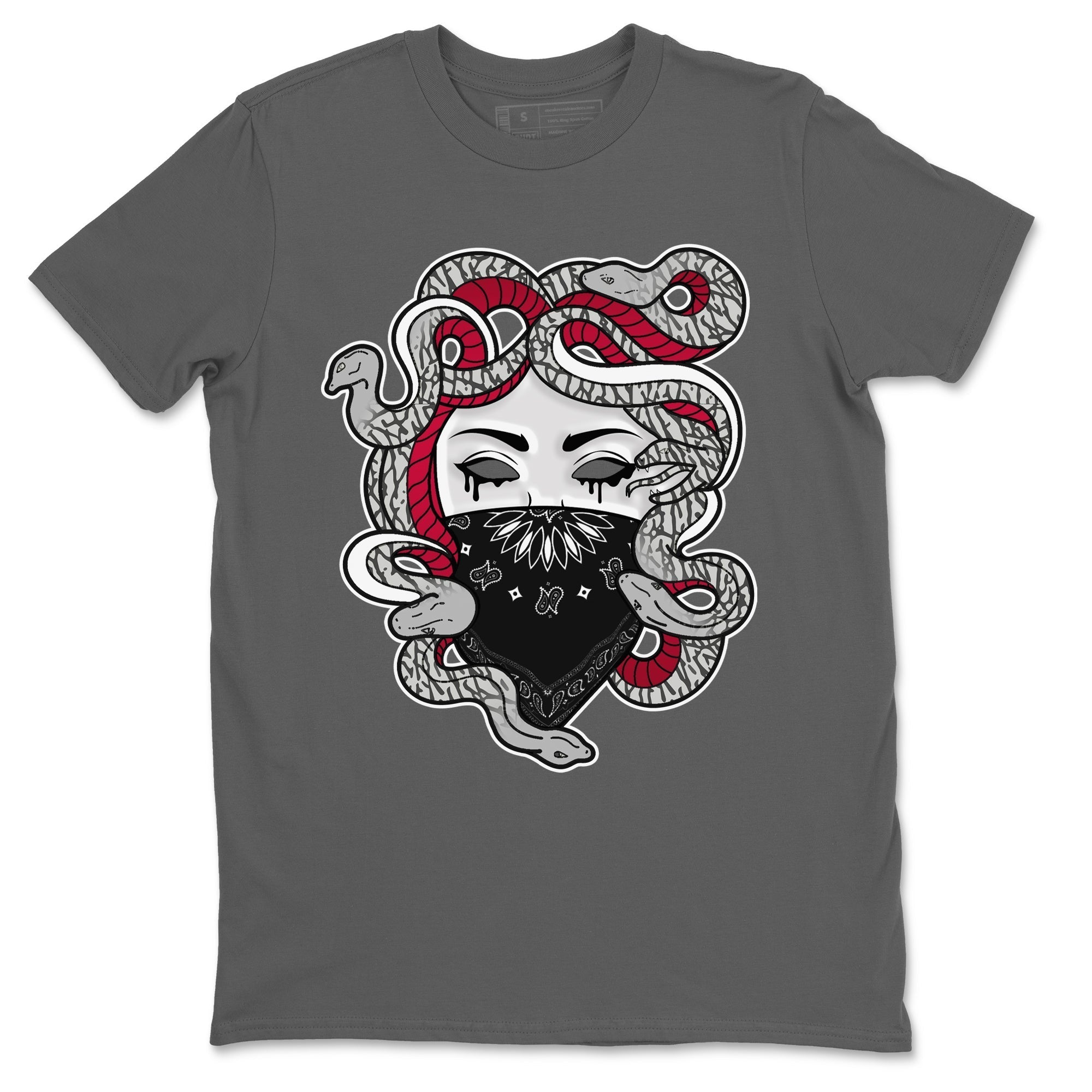 Medusa Unisex Tops - Air Jordan 3 Cardinal
