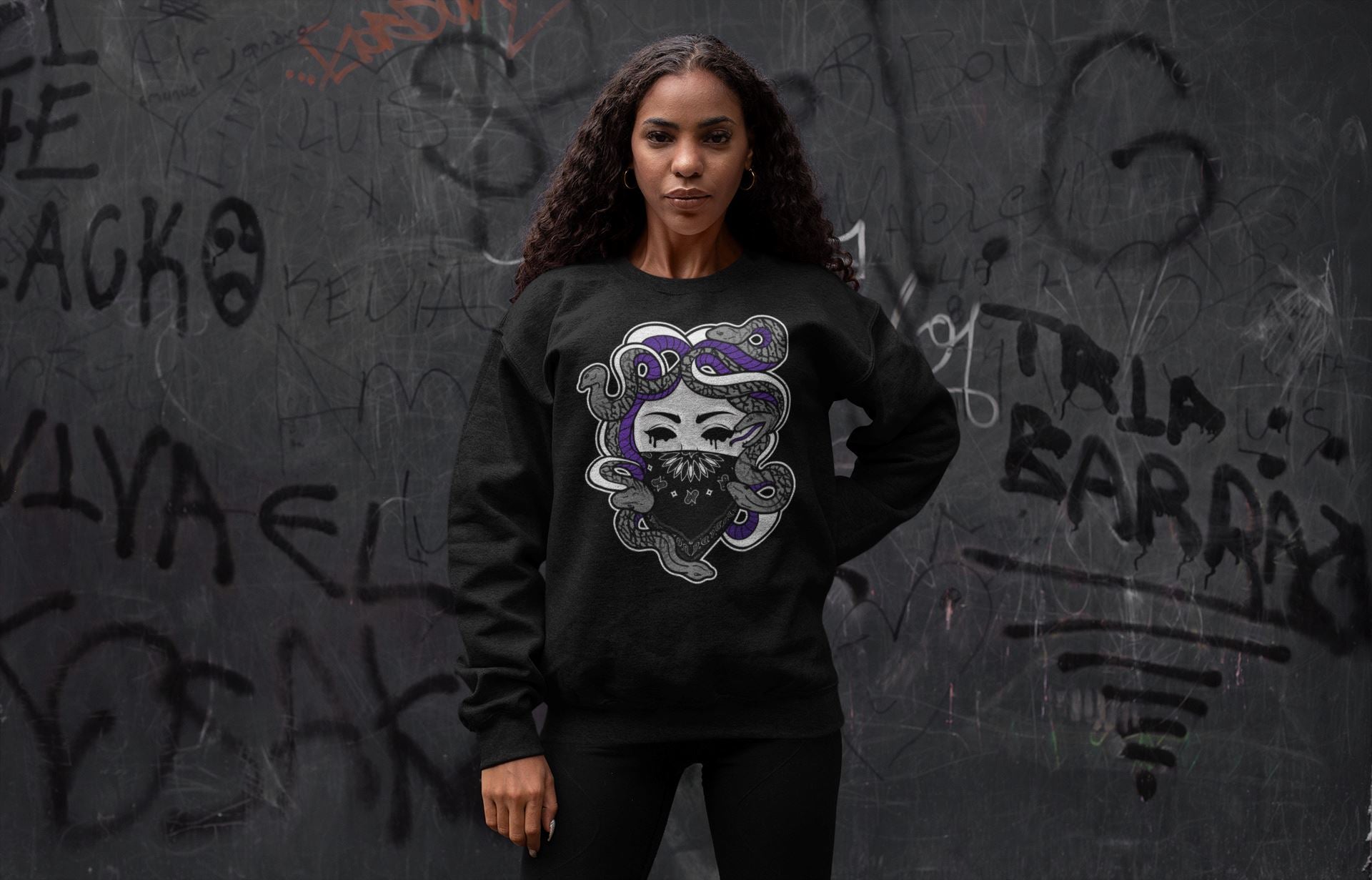 Medusa Unisex Tops - Air Jordan 3 Dark Iris